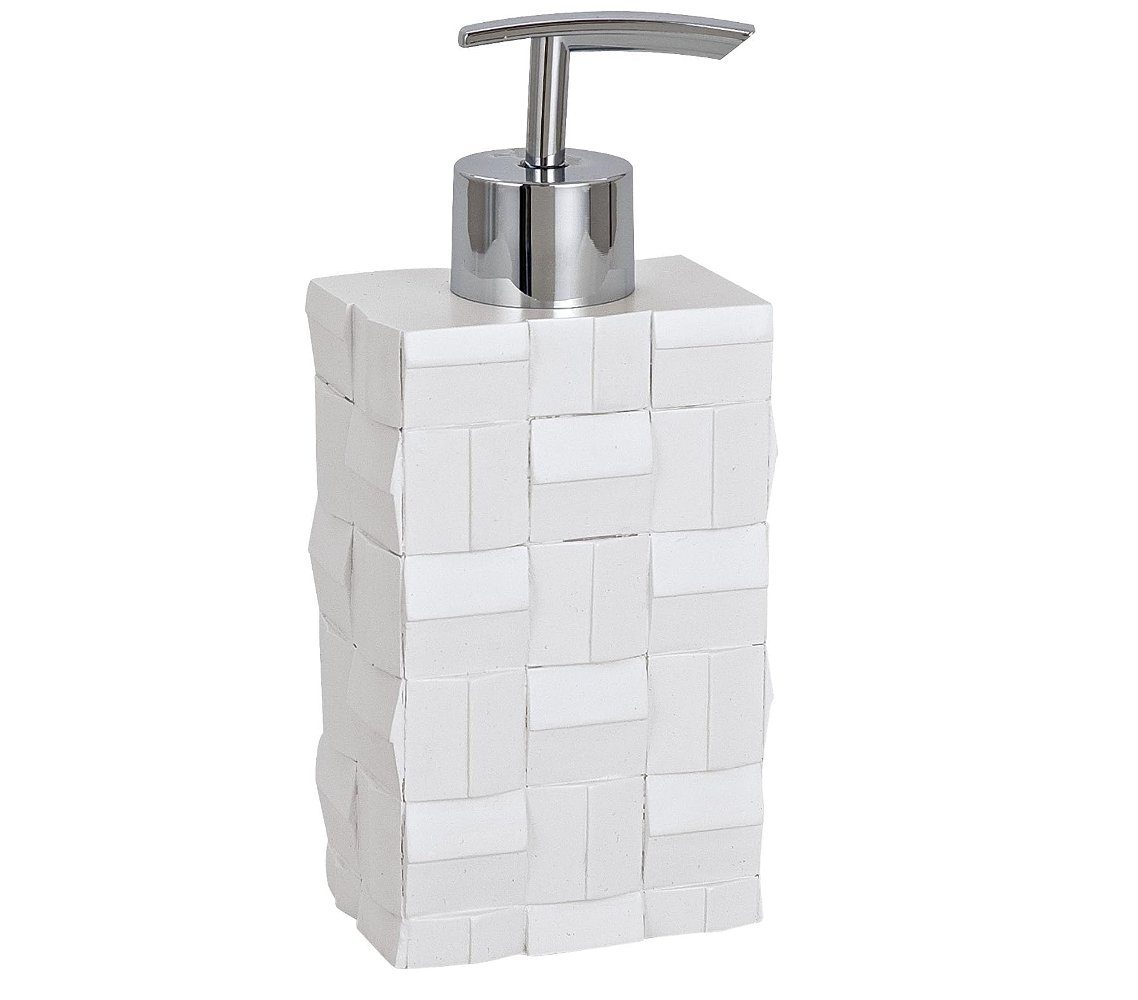 WENKO Seifenspender Relief White