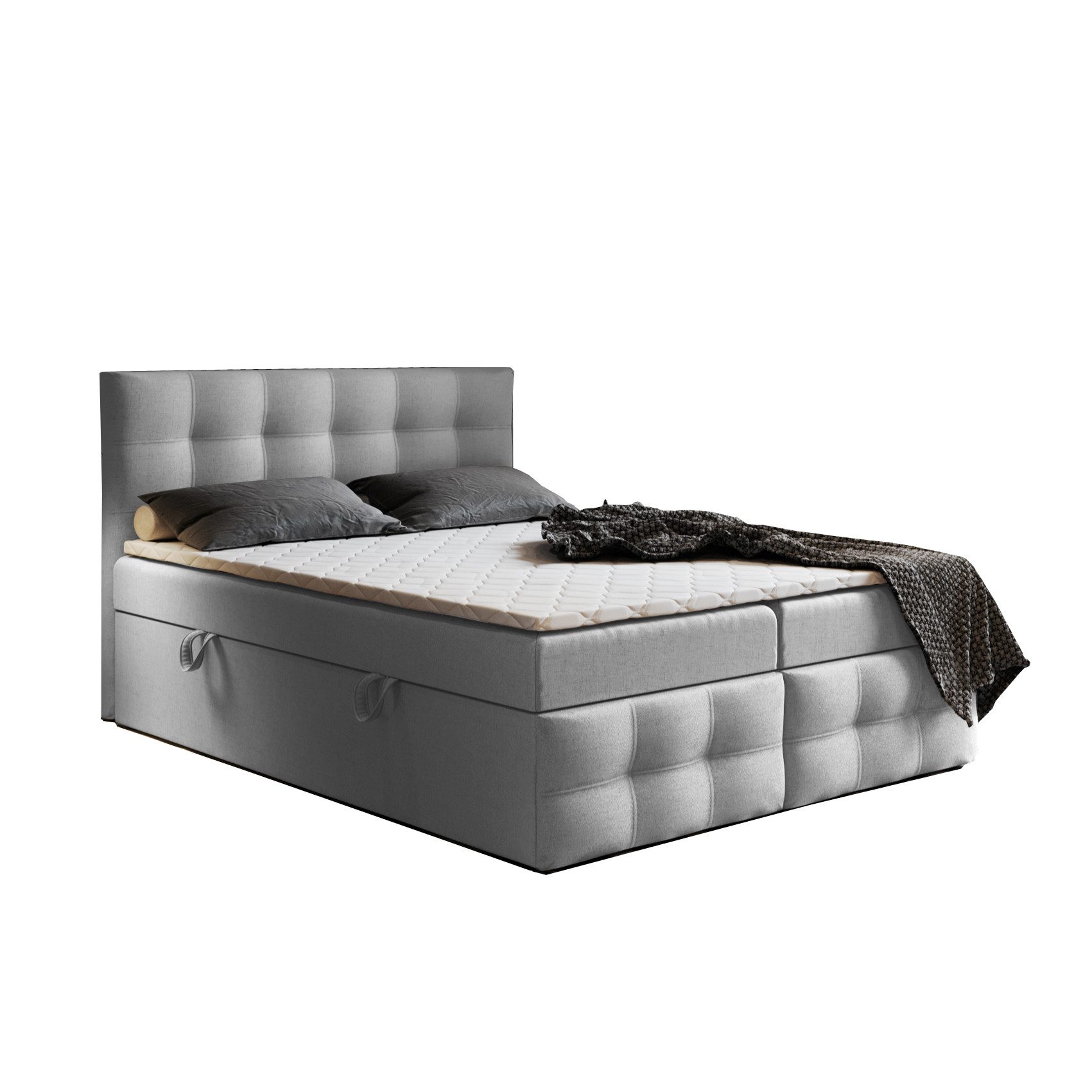 Godre Boxspringbett mit Bettkasten Ewora 3 günstig online kaufen