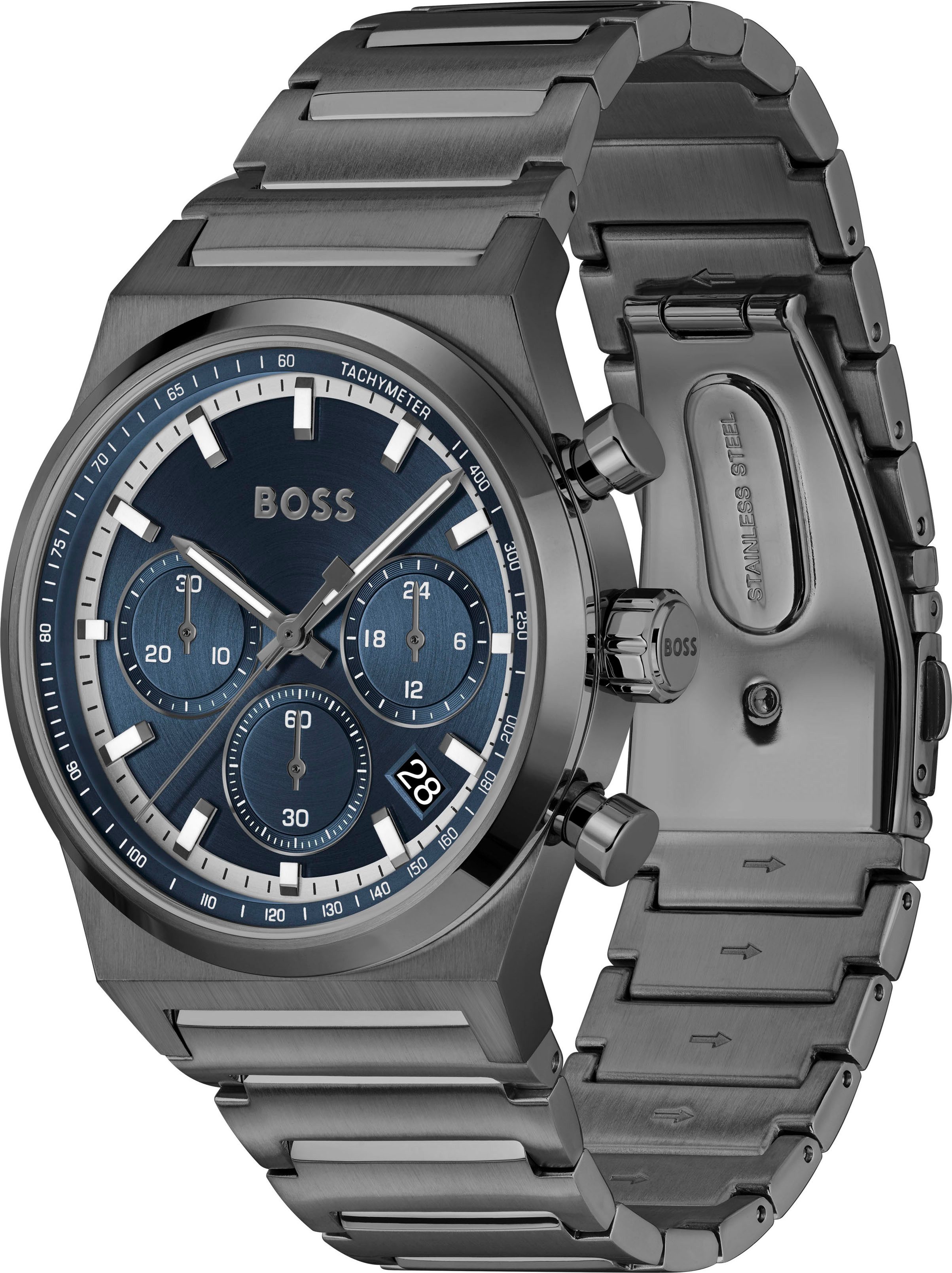 BOSS Chronograph CANDOR CHRONO 1514223, Quarzuhr, Armbanduhr, Herrenuhr, Ed günstig online kaufen