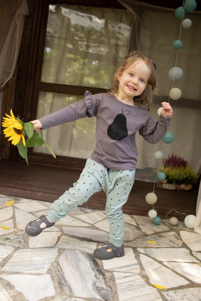 PINOKIO Pumphose Haremshose Schlupfhose gepunktet » Baby Sweathose (1-tlg) gepunktet