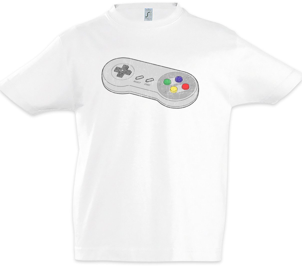 Print-Shirt Famous Controller I Kinder T-Shirt Gamer Controller Video Game