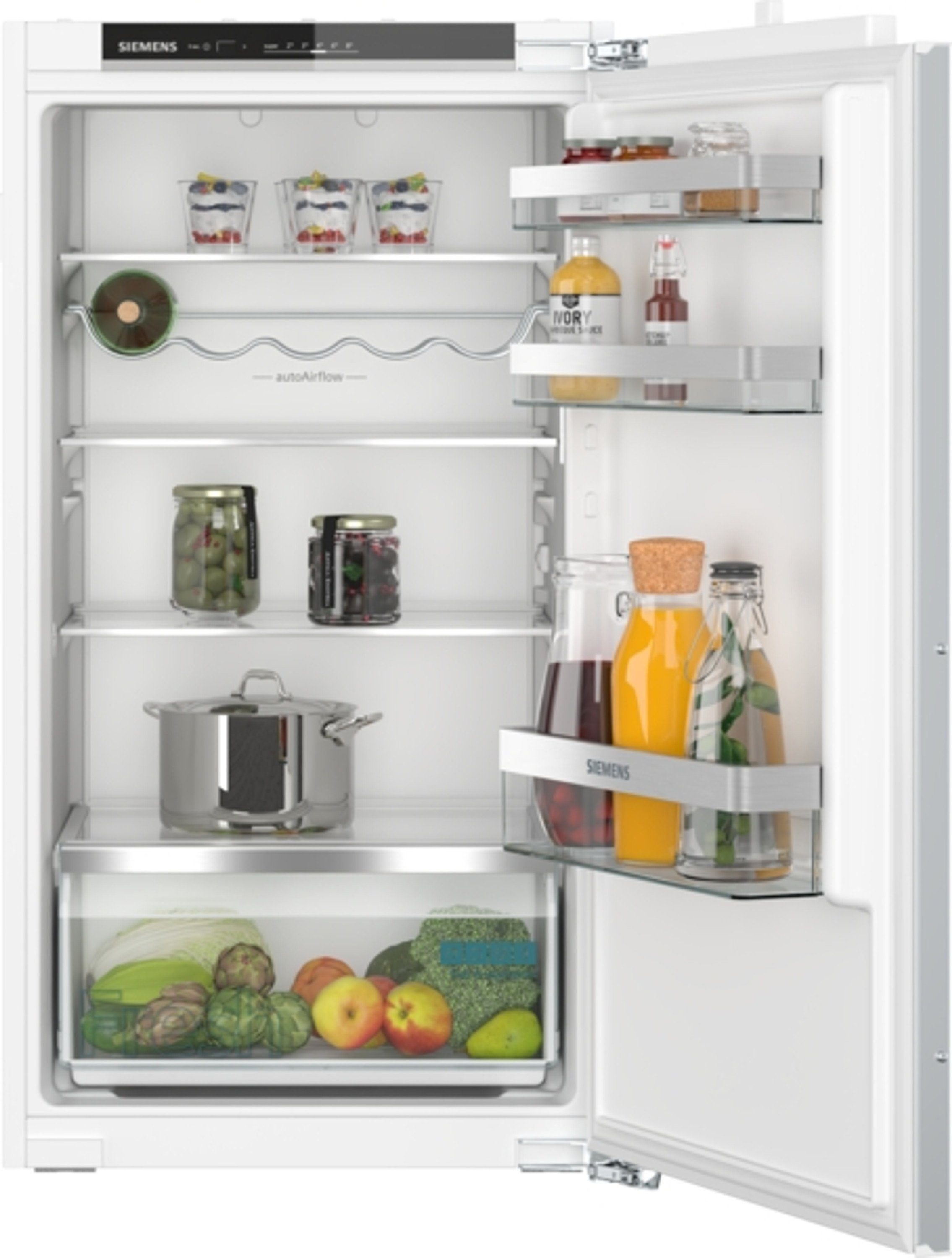 SIEMENS Einbaukühlschrank KI31RVFE0, 102.1 cm hoch, 54.1 cm breit, Obst und  Gemüse bleiben schön knackig