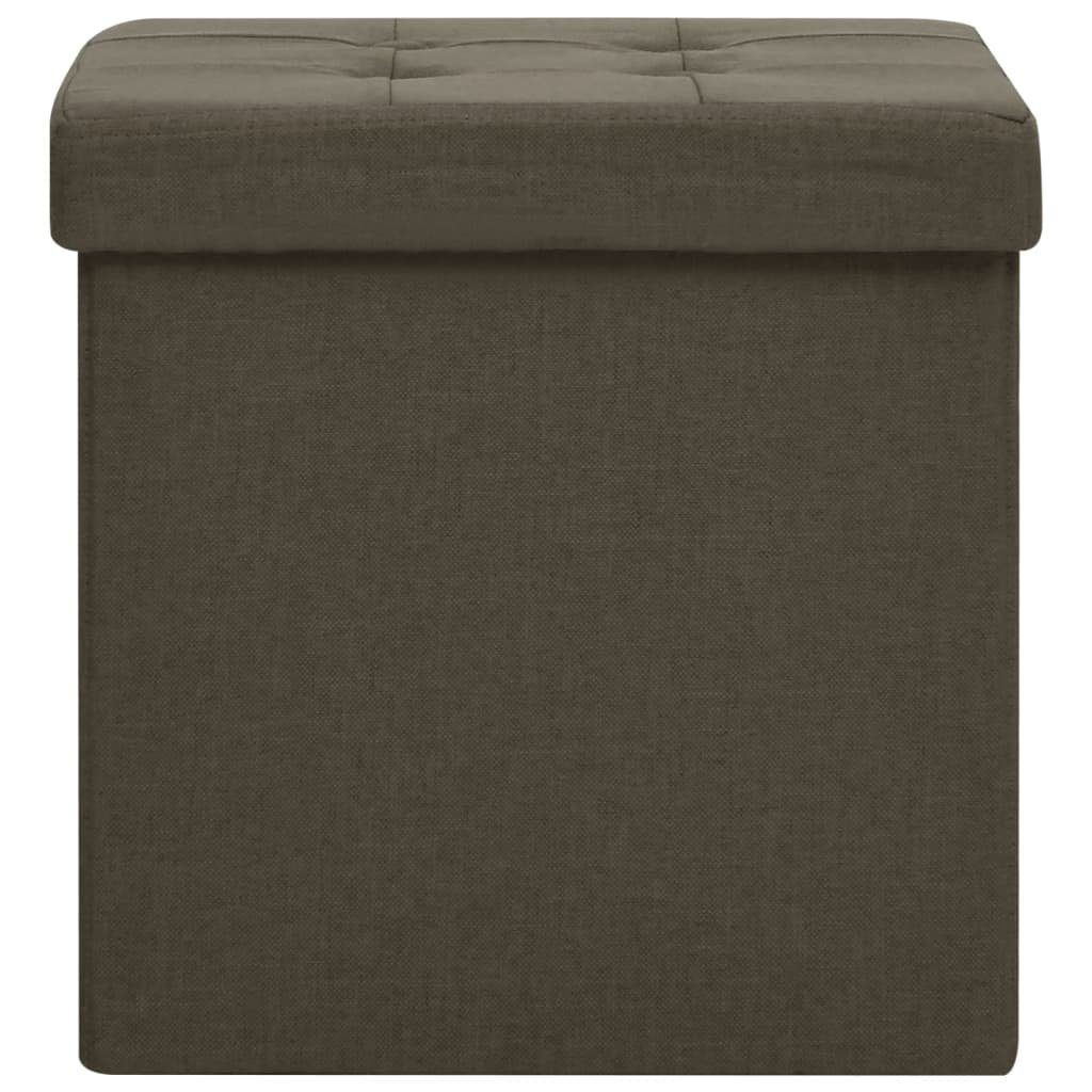 vidaXL Hocker Hocker mit Stauraum Dunkelbraun günstig online kaufen