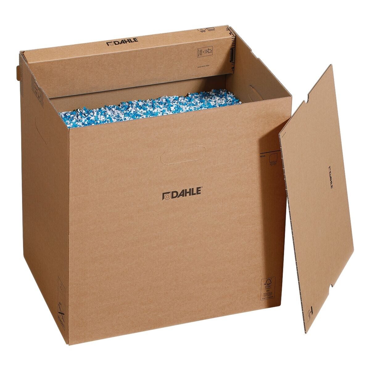 DAHLE Aktenvernichter, Auffangbox 60 Liter