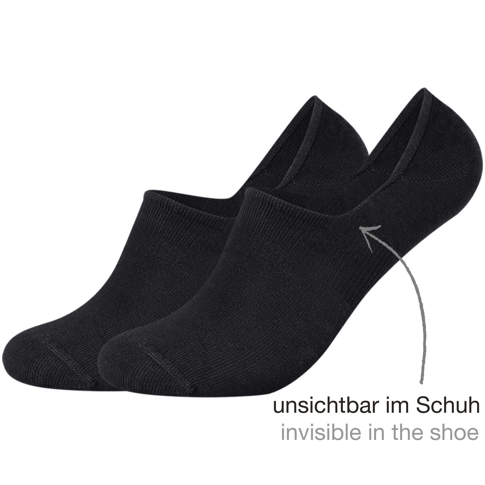 s.Oliver Socken Unisex-Füßlinge 2 Paar Uni günstig online kaufen