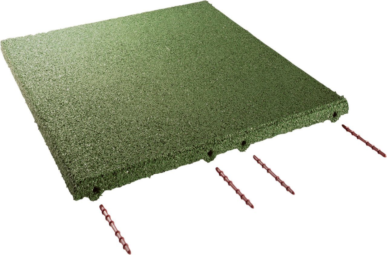 Hamann Mercatus GmbH Regenfallrohr Fallschutzplatte 50 x 50 x 3 cm grün