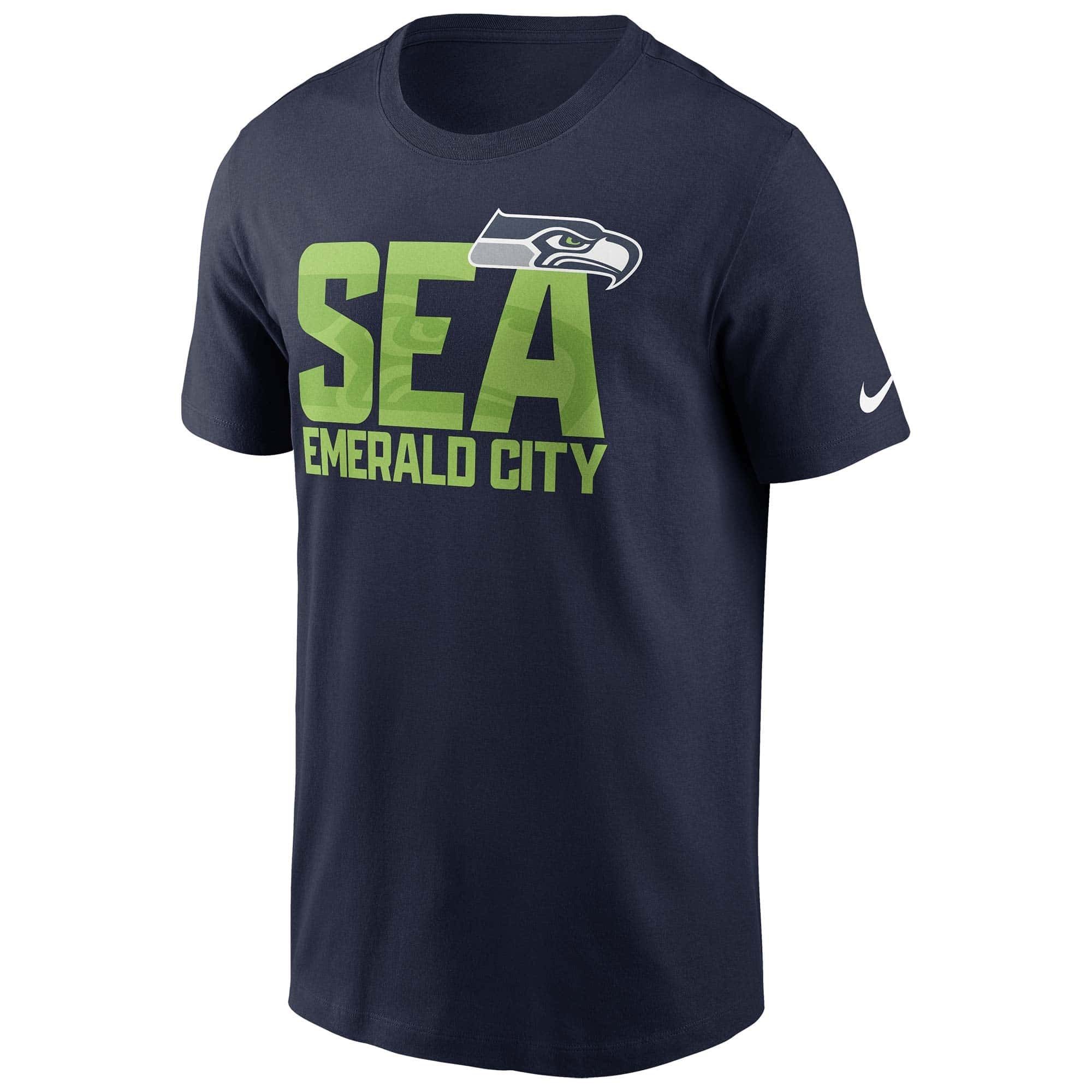 Nike T-Shirt Nike T-Shirt Seattle Seahawks Nike Emerald Sign