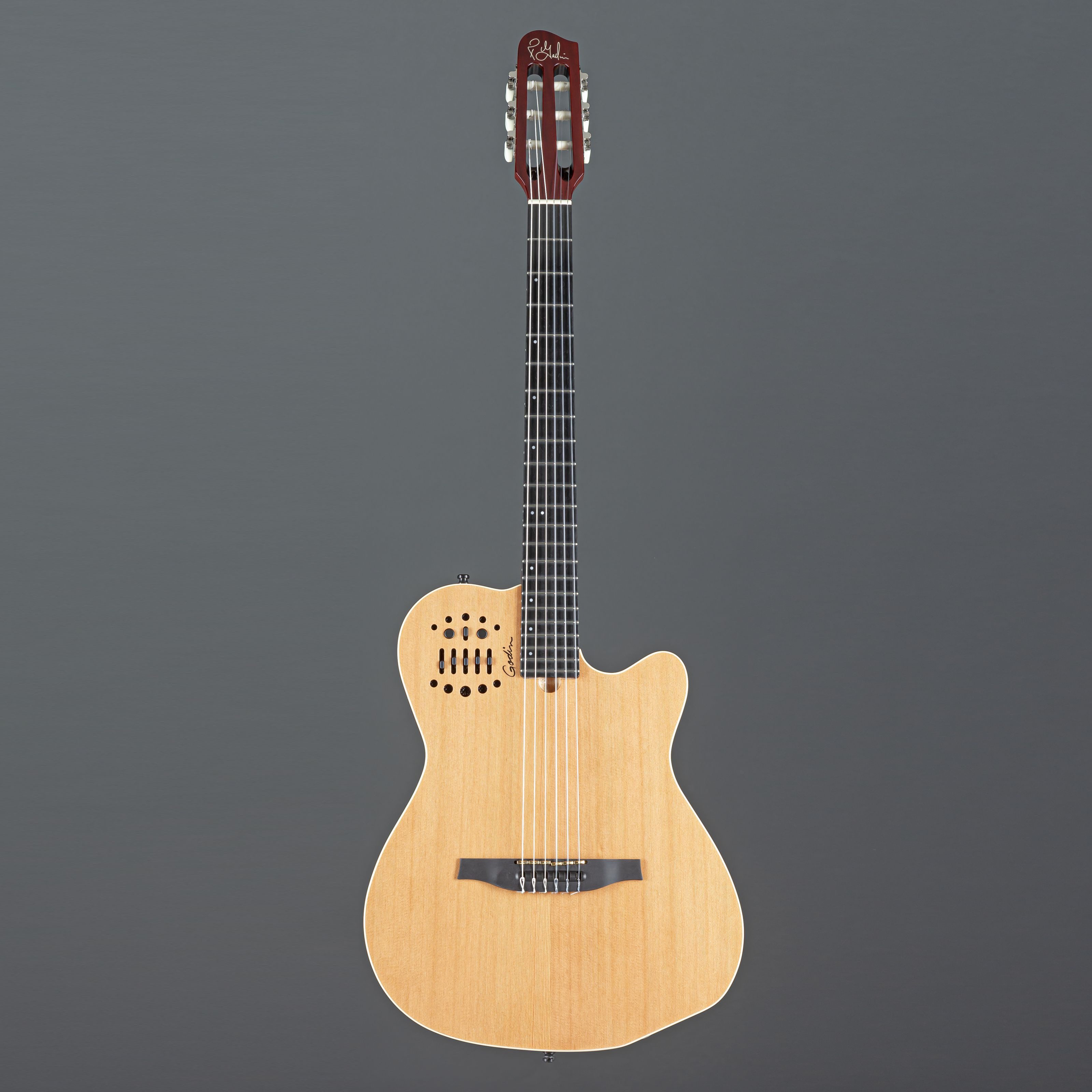 Godin Konzertgitarre, ACS-SA Slim Nylon NT SG Natural Semigloss- Finish, Konzertgitarren, 4/4 Konzertgitarren, ACS Slim Nylon Natural Semi Gloss - 4/4 Konzertgitarre
