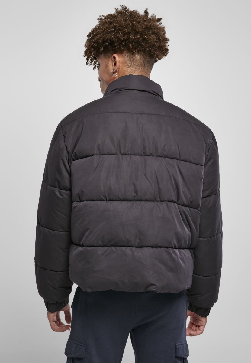 URBAN CLASSICS Outdoorjacke Cropped Down Jacket Herren Puffer Jacke