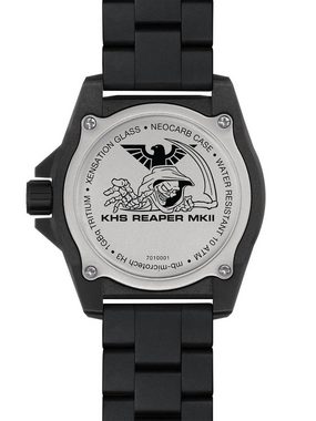 KHS Schweizer Uhr Reaper MKII Schwarz