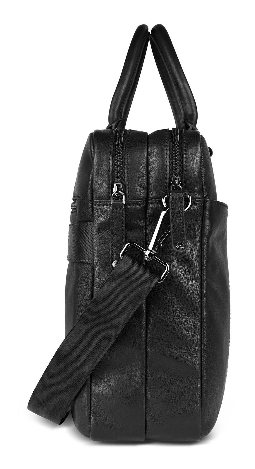 bugatti Businesstasche Briefcase, aus echtem Rindsleder