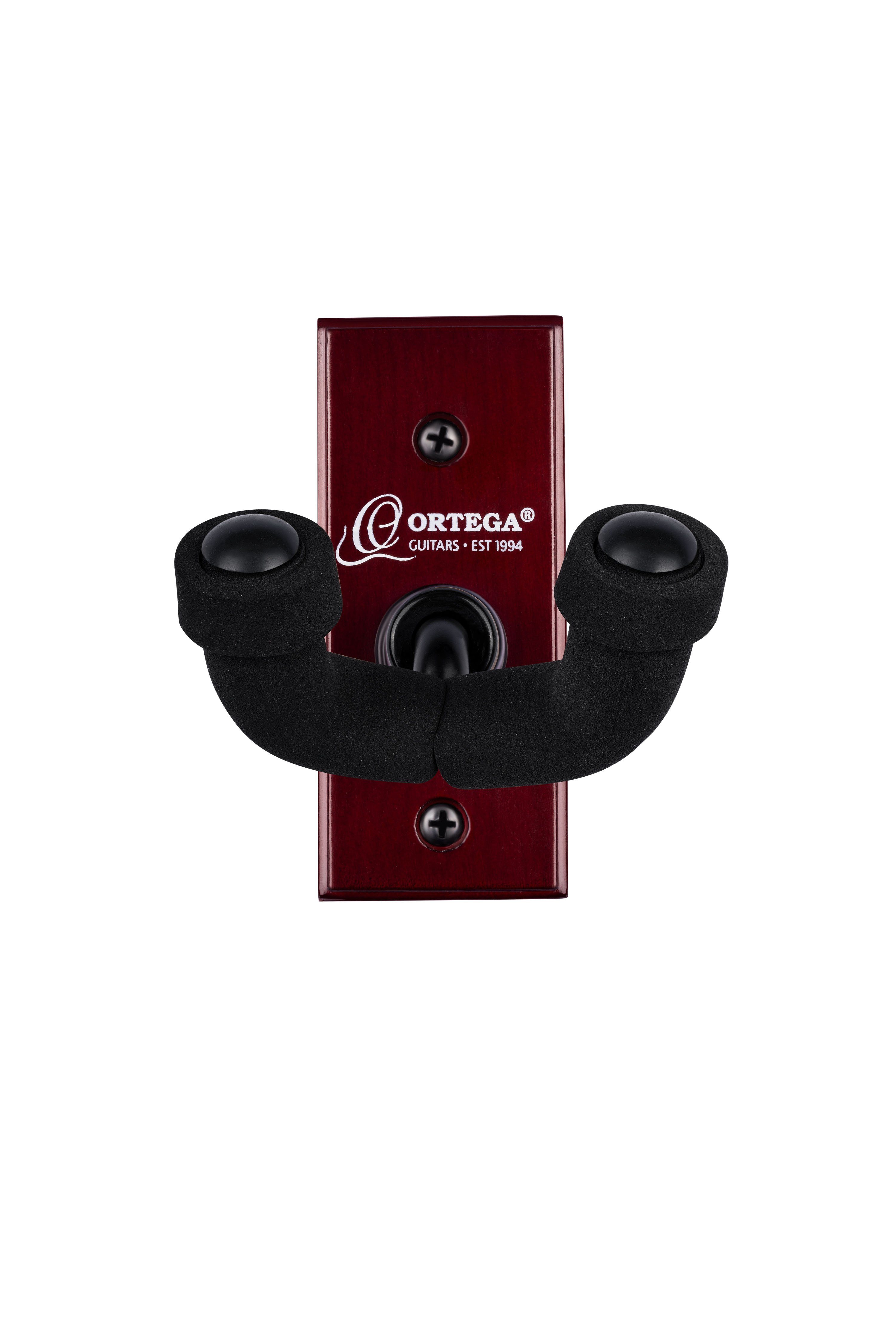 ORTEGA Guitars Gitarrenständer Wandhalterung für Gitarre/Ukulele, Naturholzkorpus
