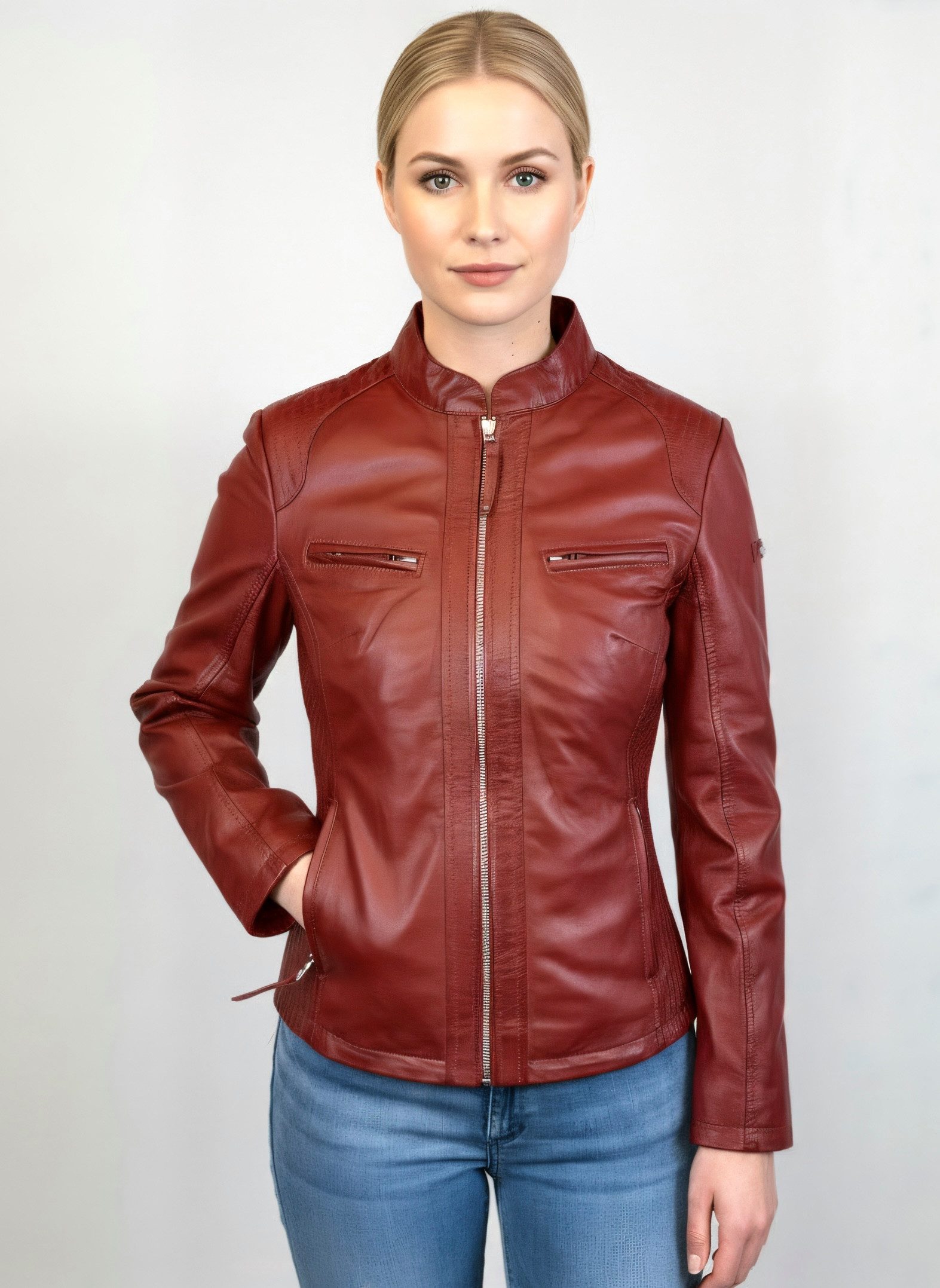 Cabrini Lederjacke Alice