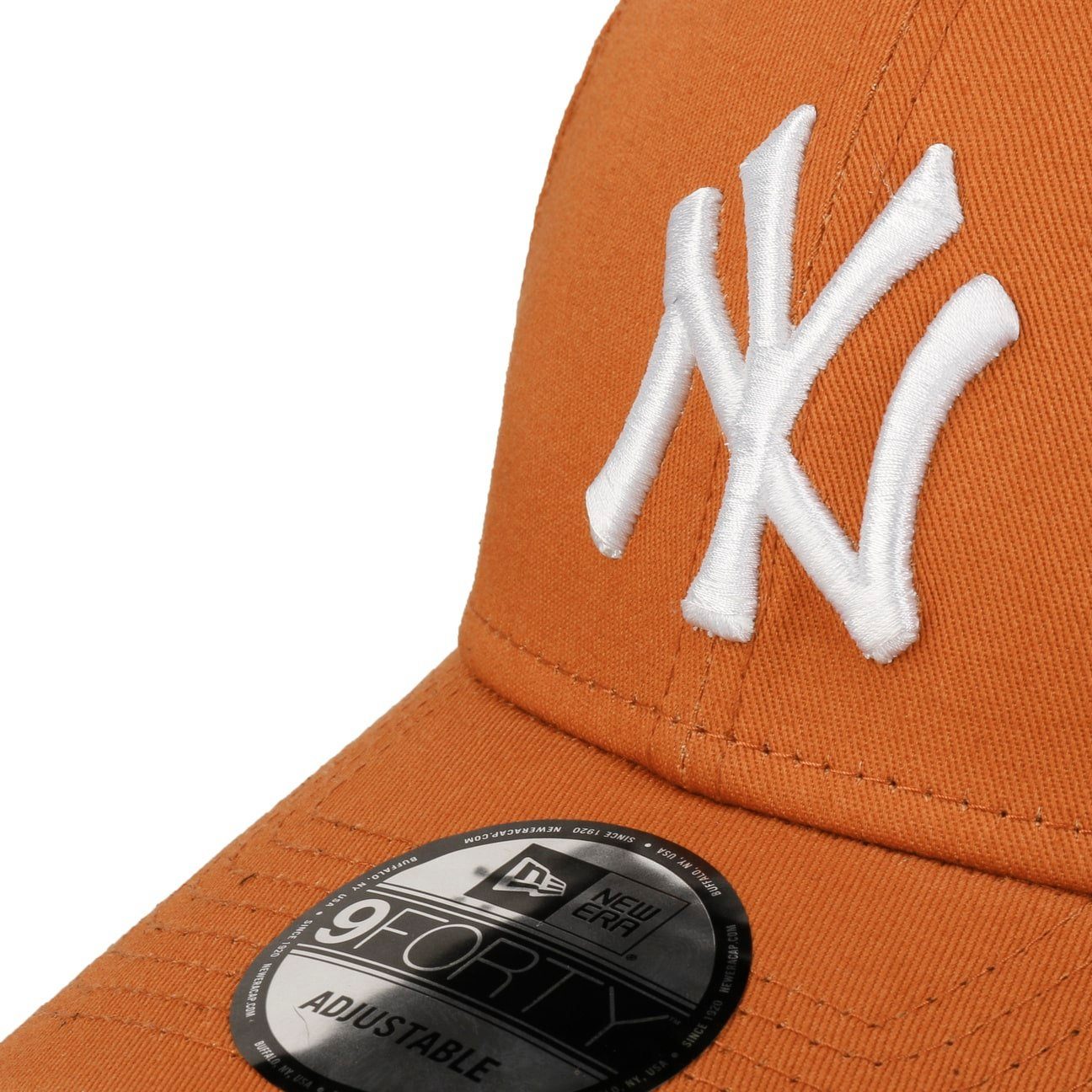 Metallschnalle New Cap (1-St) Baseball Basecap orange Era