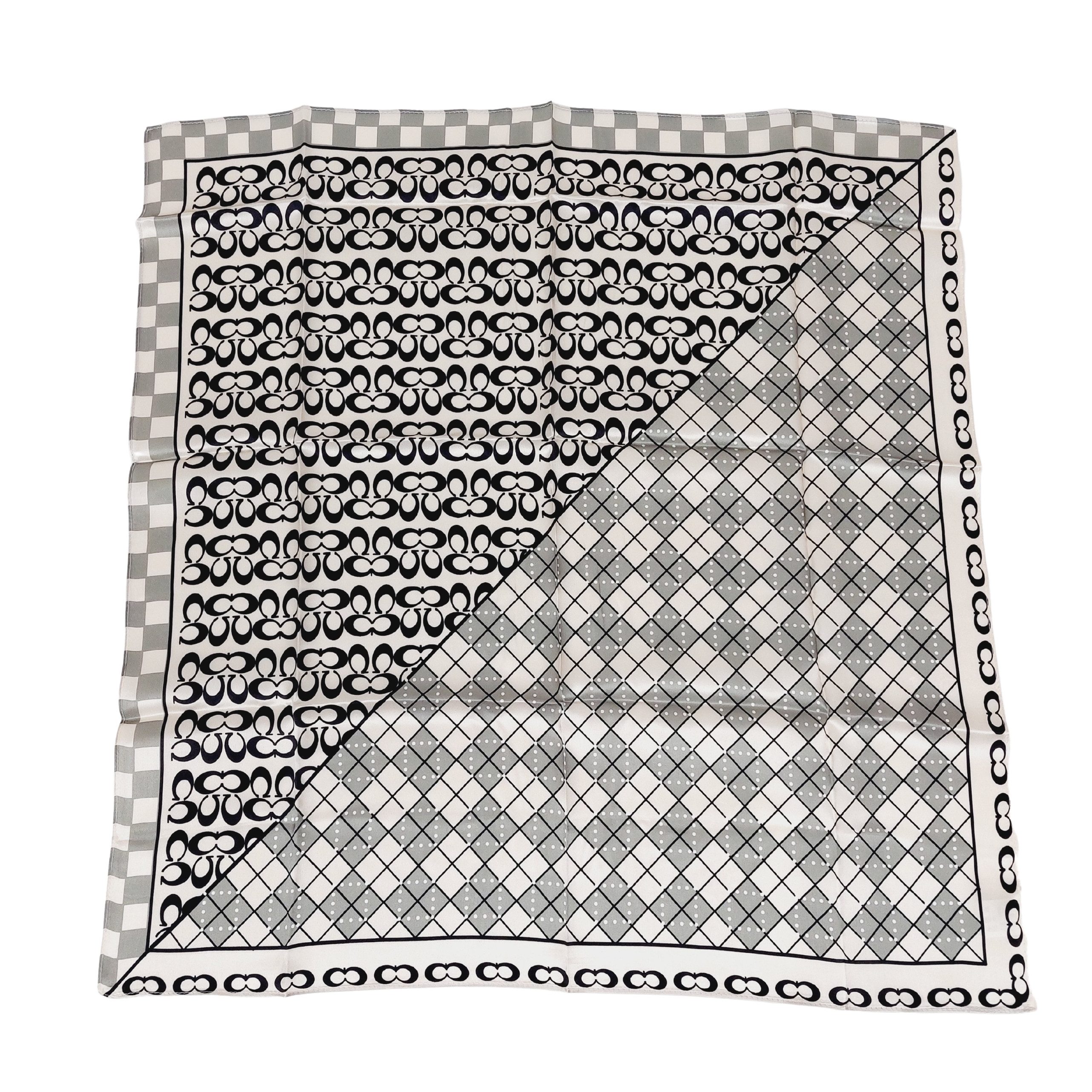 TINITEX Seidenschal SPECIAL EDITION - Seidentuch Halstuch Patchwork
