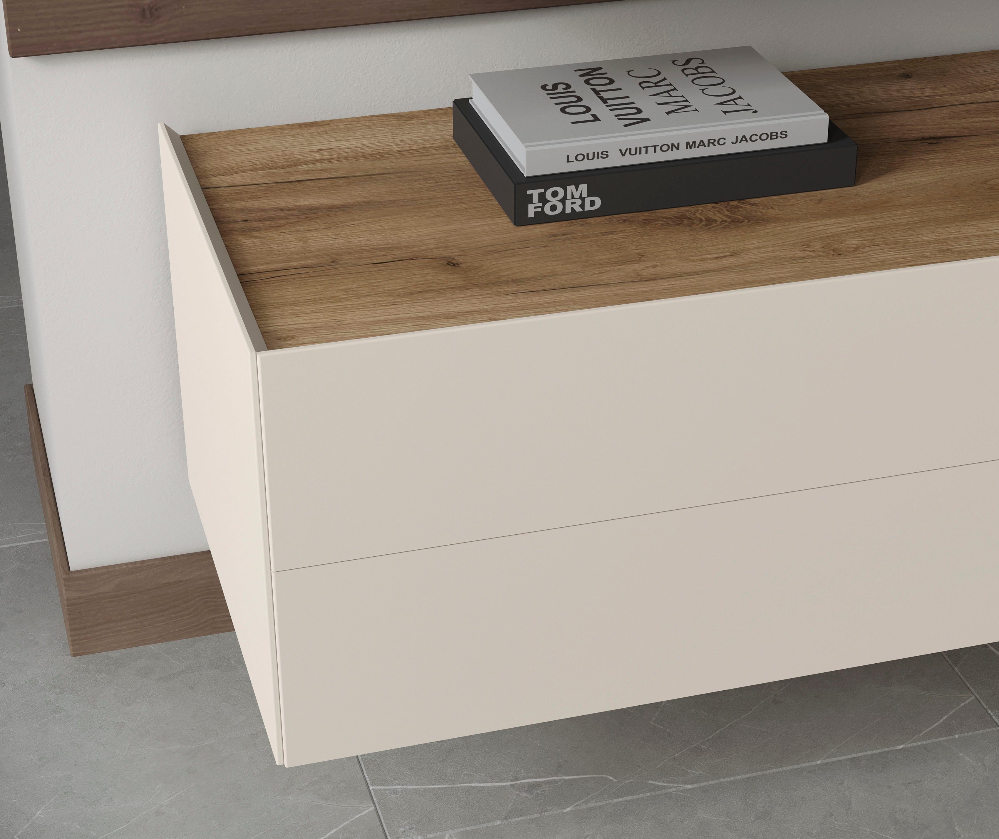 OTTO home TV-Board Sky45 (H/B/T): 37/90/47cm), Lackiert mit wasserbasiertem UV-Lack – Bild 4 von 5