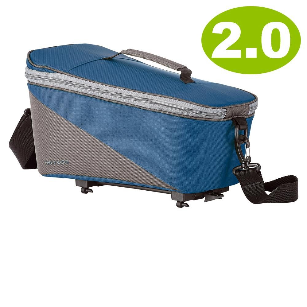 racktime Fahrradtasche Racktime Trunkbag Talis 2.0 berry blue stone grey Größe 38x23x22cm 8l