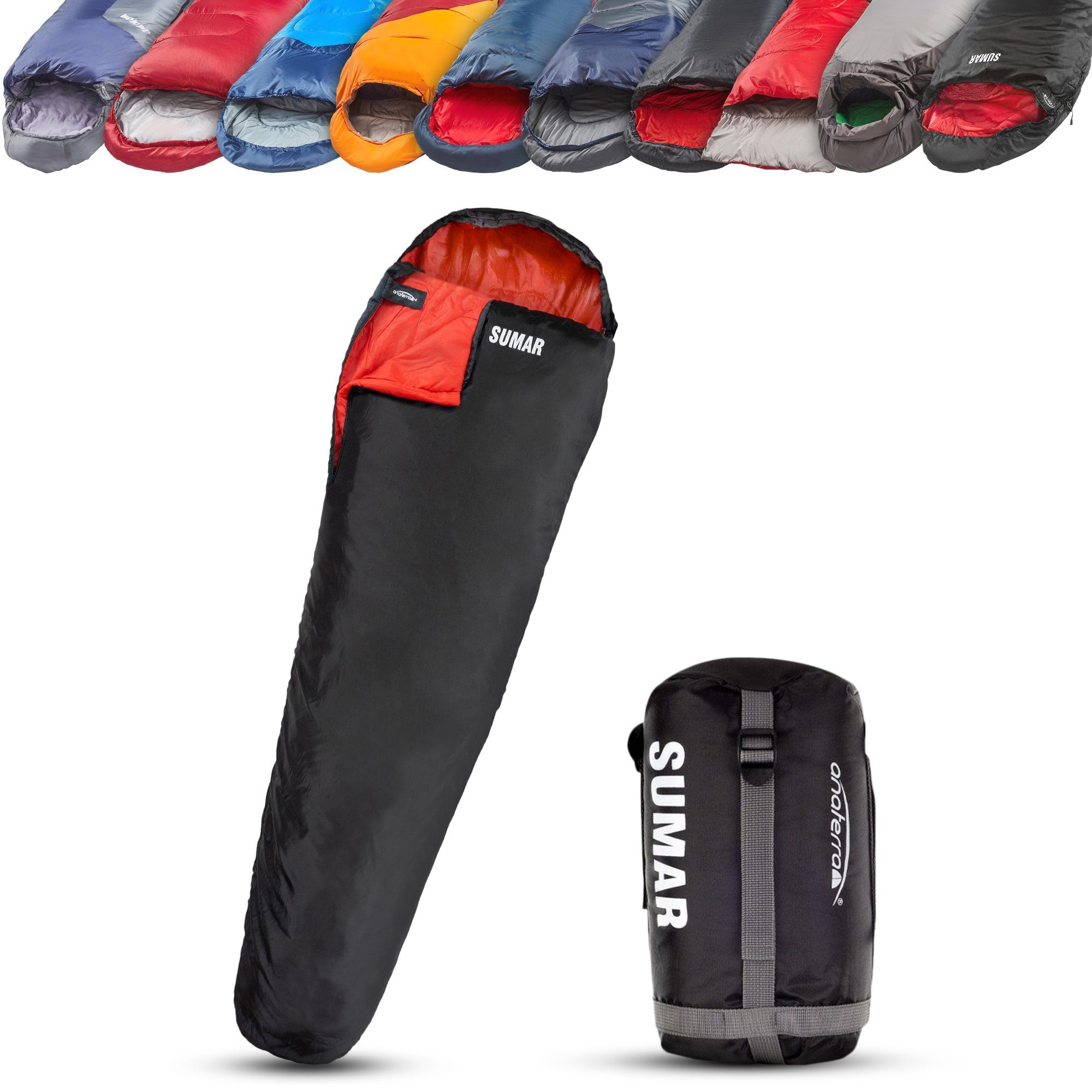 anaterra Mumienschlafsack Schlafsack Mumienschlafsack Deckenschlafsack Camp günstig online kaufen