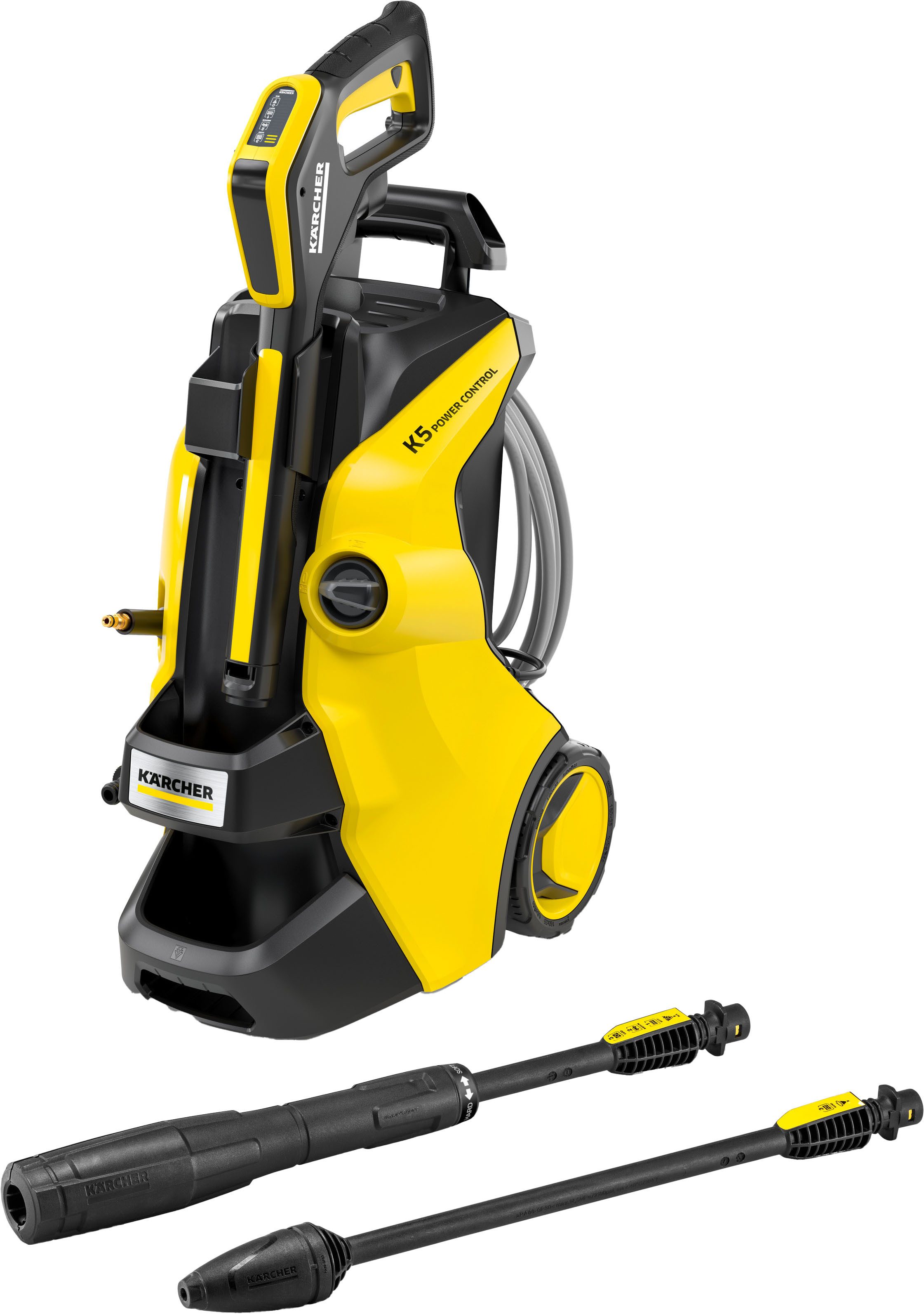 KÄRCHER Минимойки K 5 Power Control Flex, Druck max: 145 bar, 2100 W, Fördermenge max: 500 l/h, Power Control-Pistole, PremiumFlex-Schlauch