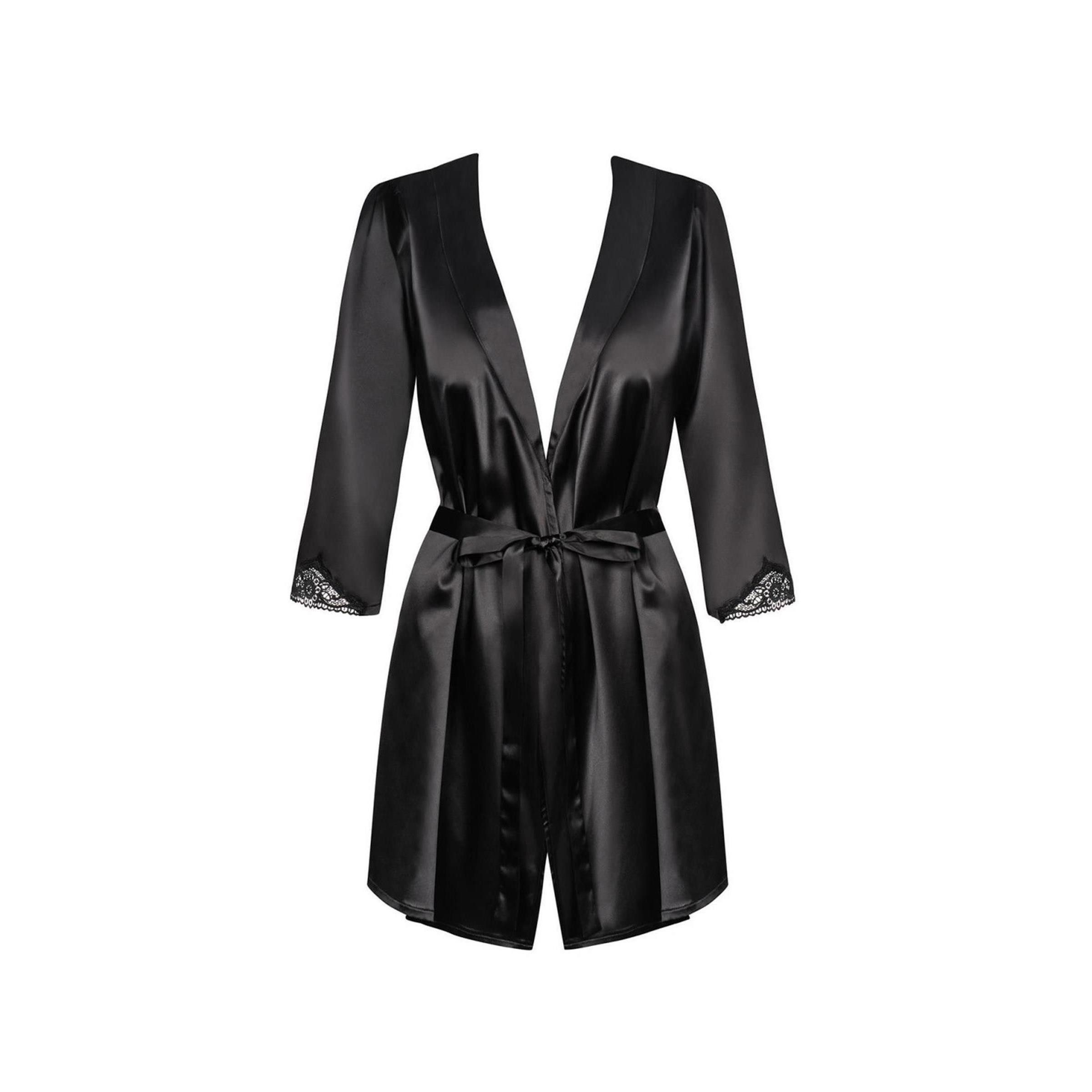 Obsessive Kimono OB Satinia robe black - (L/XL,S/M) günstig online kaufen