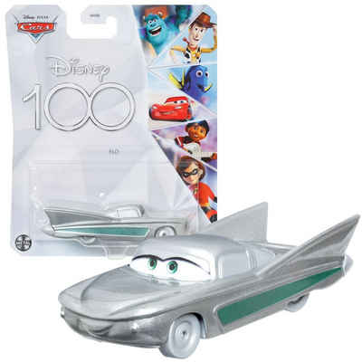 Disney Cars Spielzeug-Rennwagen Cars Fahrzeuge Disney 100 Jahre Edition Cast 1:55 Autos Mattel