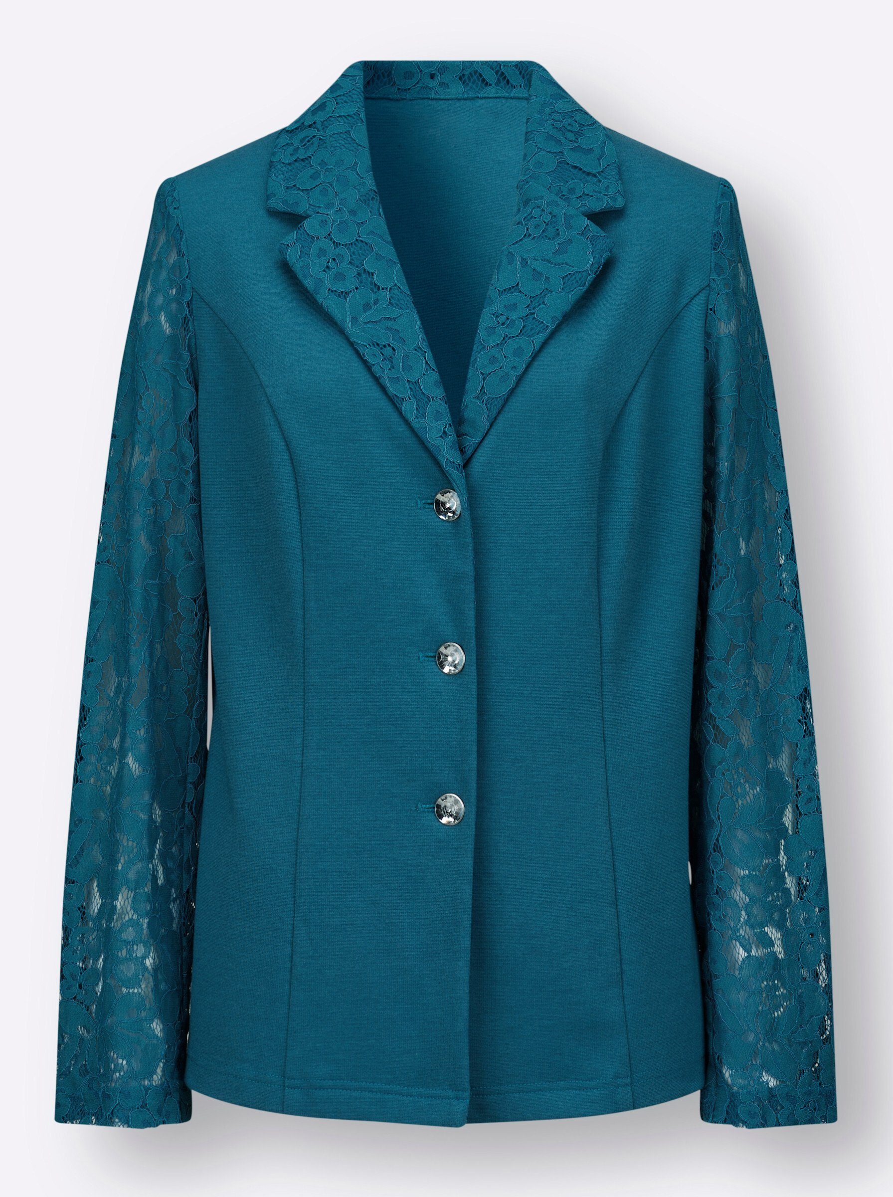Sieh an! Blusenblazer Blazer Langarm