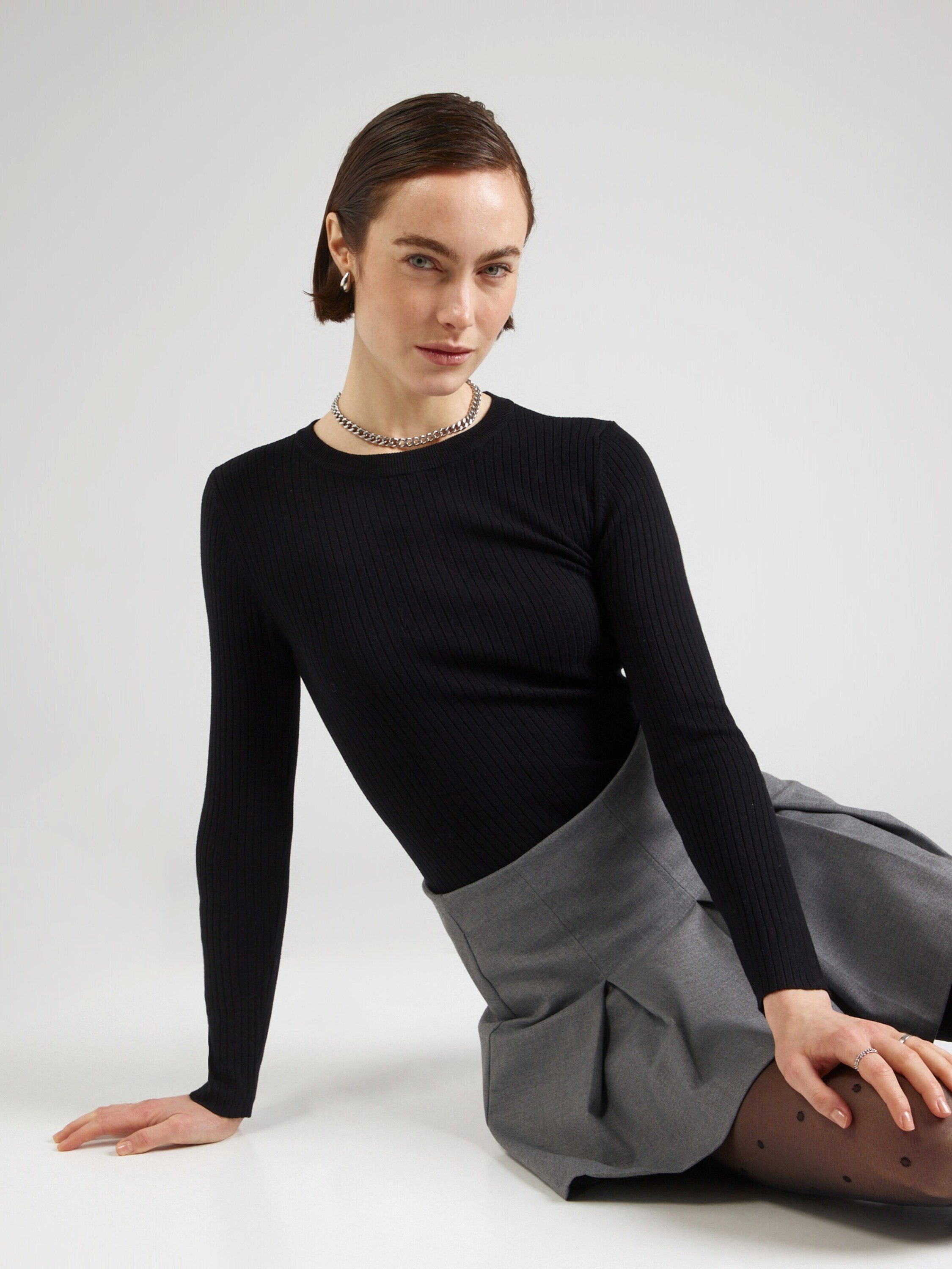 JDY Rundhalspullover JDYPLUM (1-tlg) Plain/ohne Details günstig online kaufen