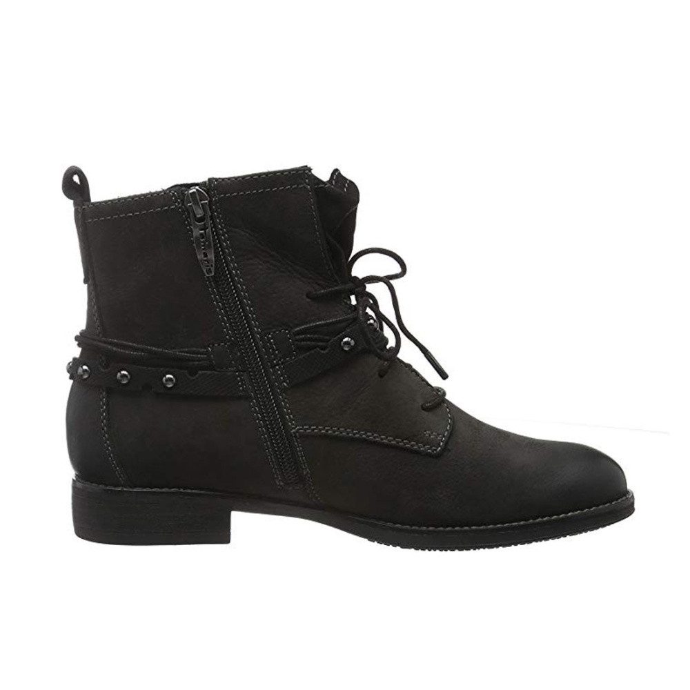 Tamaris Combat Boots Stiefelette Schwarz günstig online kaufen
