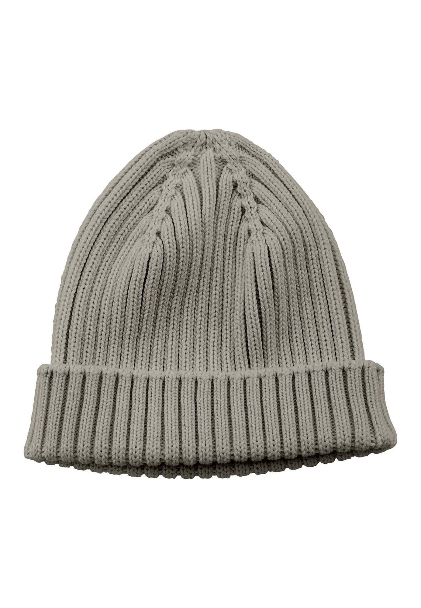 Hessnatur Strickmütze aus reiner Bio-Baumwolle (1-St)