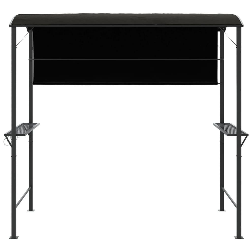 vidaXL Partyzelt Pavillon mit Dach 220x110x200 cm Anthrazit