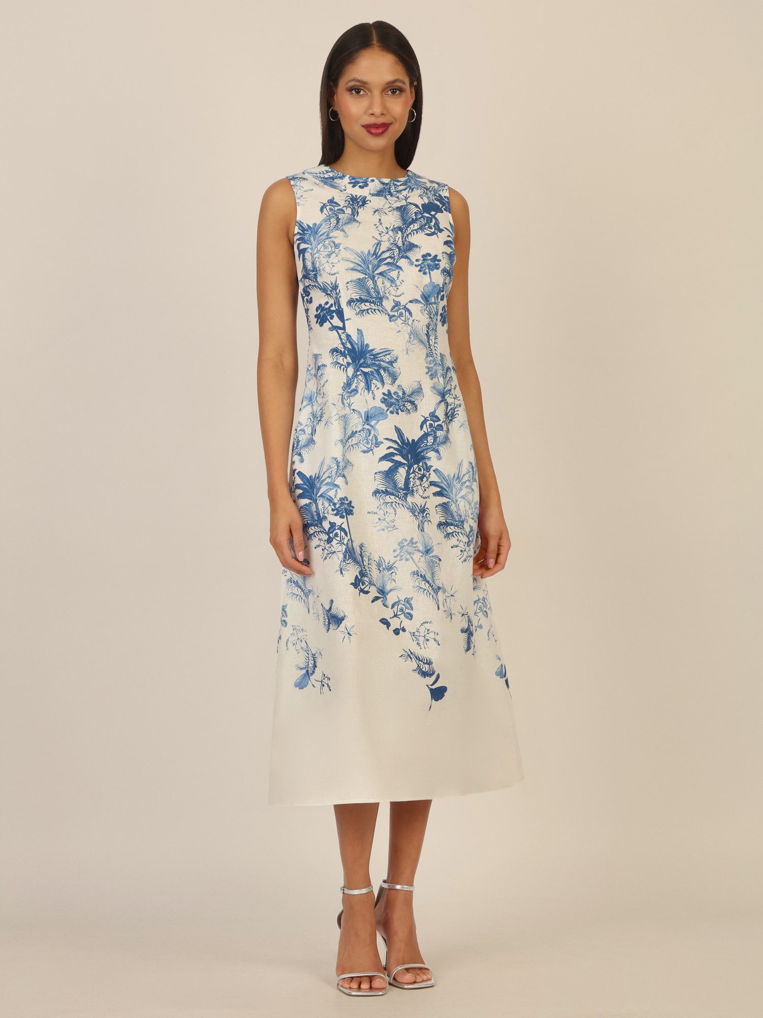 mint & mia Sommerkleid mit Blumendruck