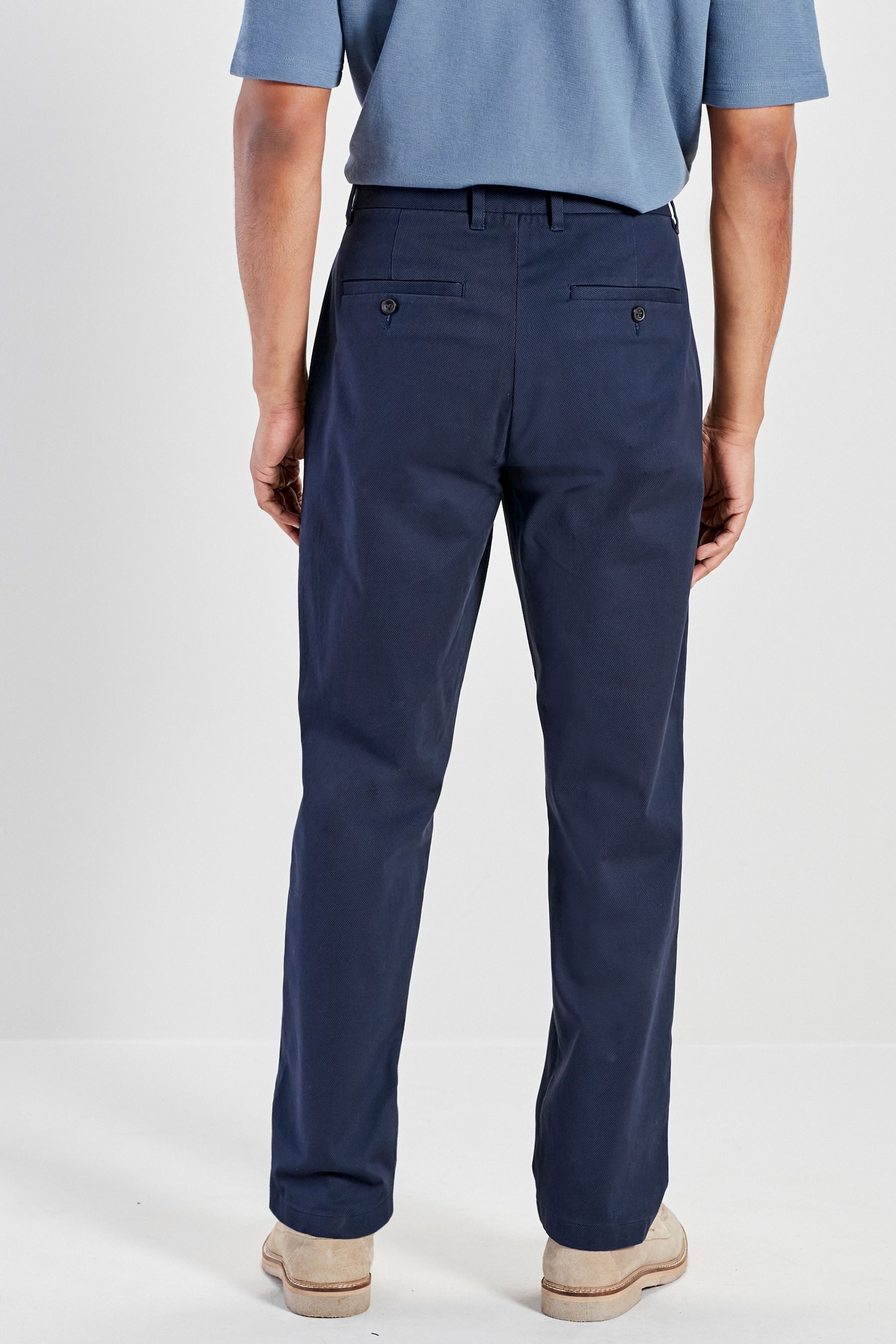 Next Chinohose Weiche Straight Fit Stretch-Chinohose günstig online kaufen