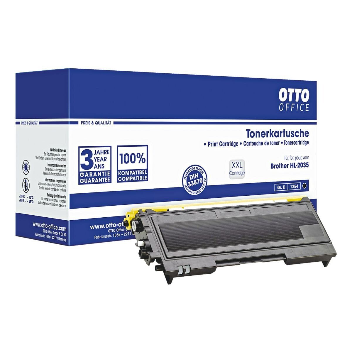 Otto Office Tonerpatrone, ersetzt Brother »TN-2005 XXL«