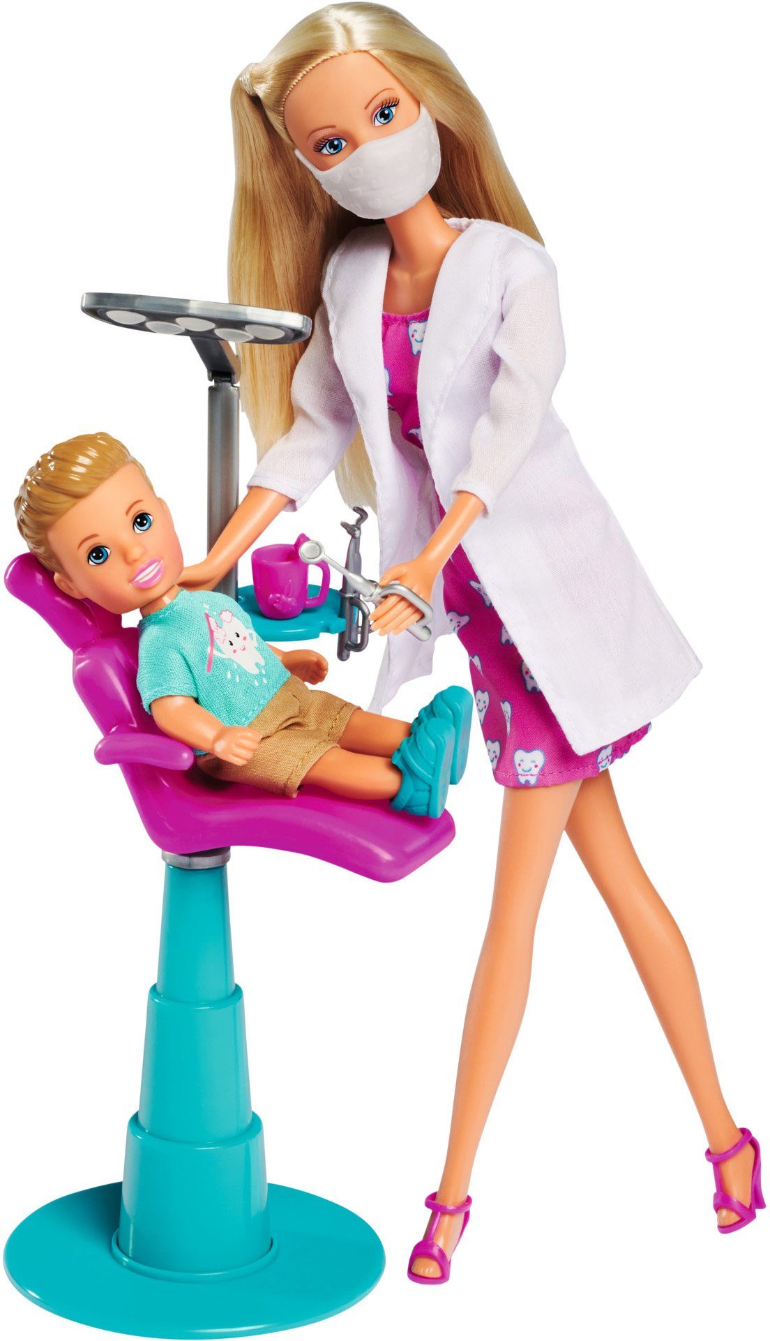 Image of SIMBA Anziehpuppe »Steffi Love Dentist«, mit Zahnarztstuhl und Zubehör