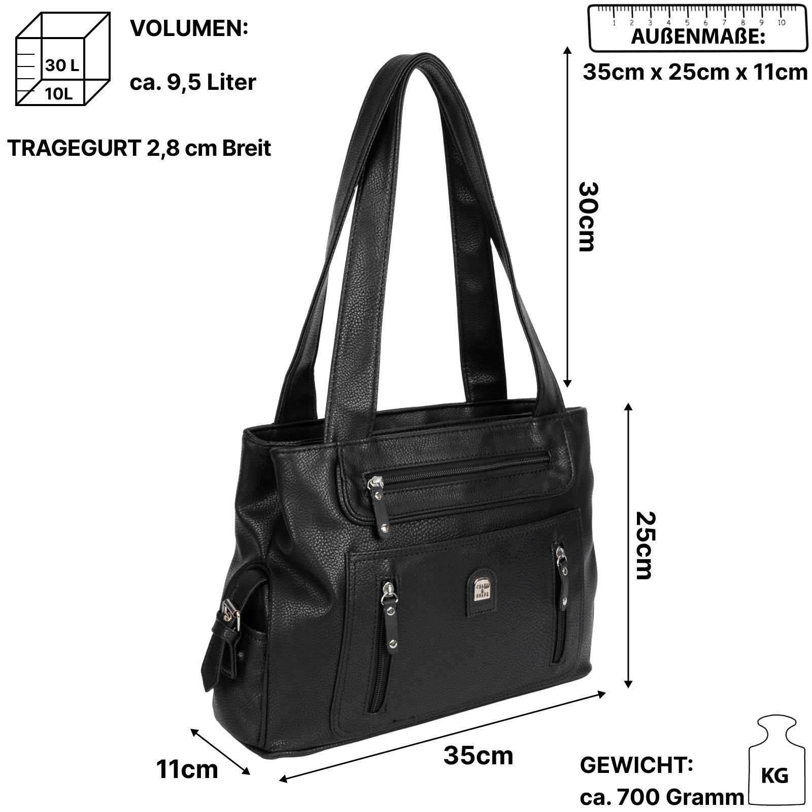 EAAKIE Umhängetasche Damen Tasche Schultertasche Umhängetasche Leder Optik günstig online kaufen