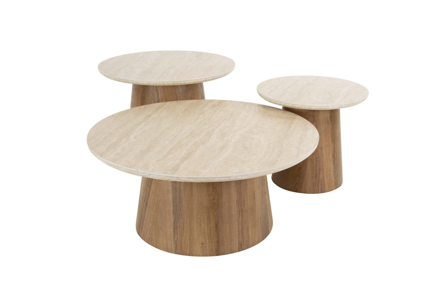 KAWOLA Couchtisch PRETO (Set, 3-St), Keramik günstig online kaufen