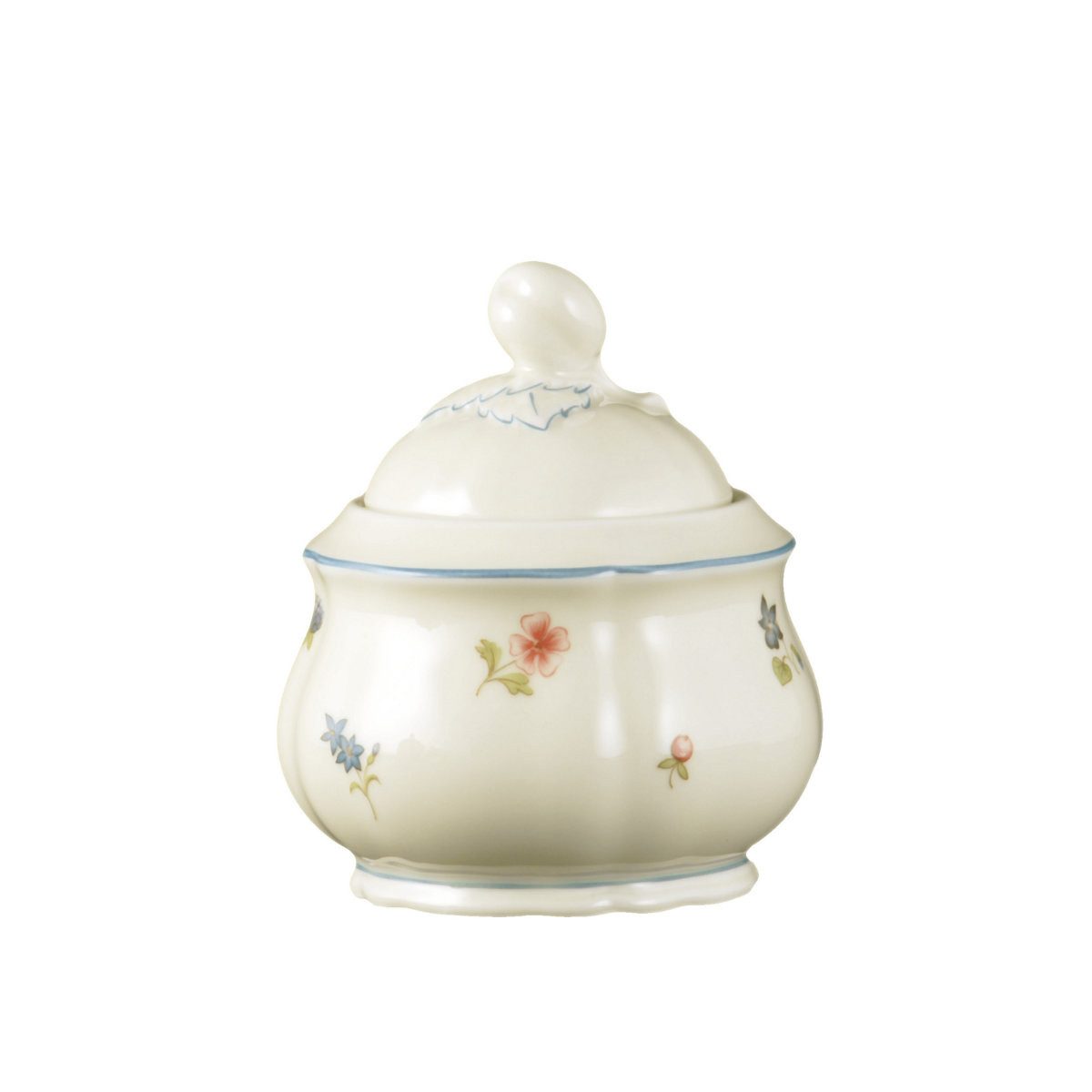 Seltmann Weiden Zuckerdose Marie-Luise Streublume Ostergeschirr, Porzellan, 6 Pers.