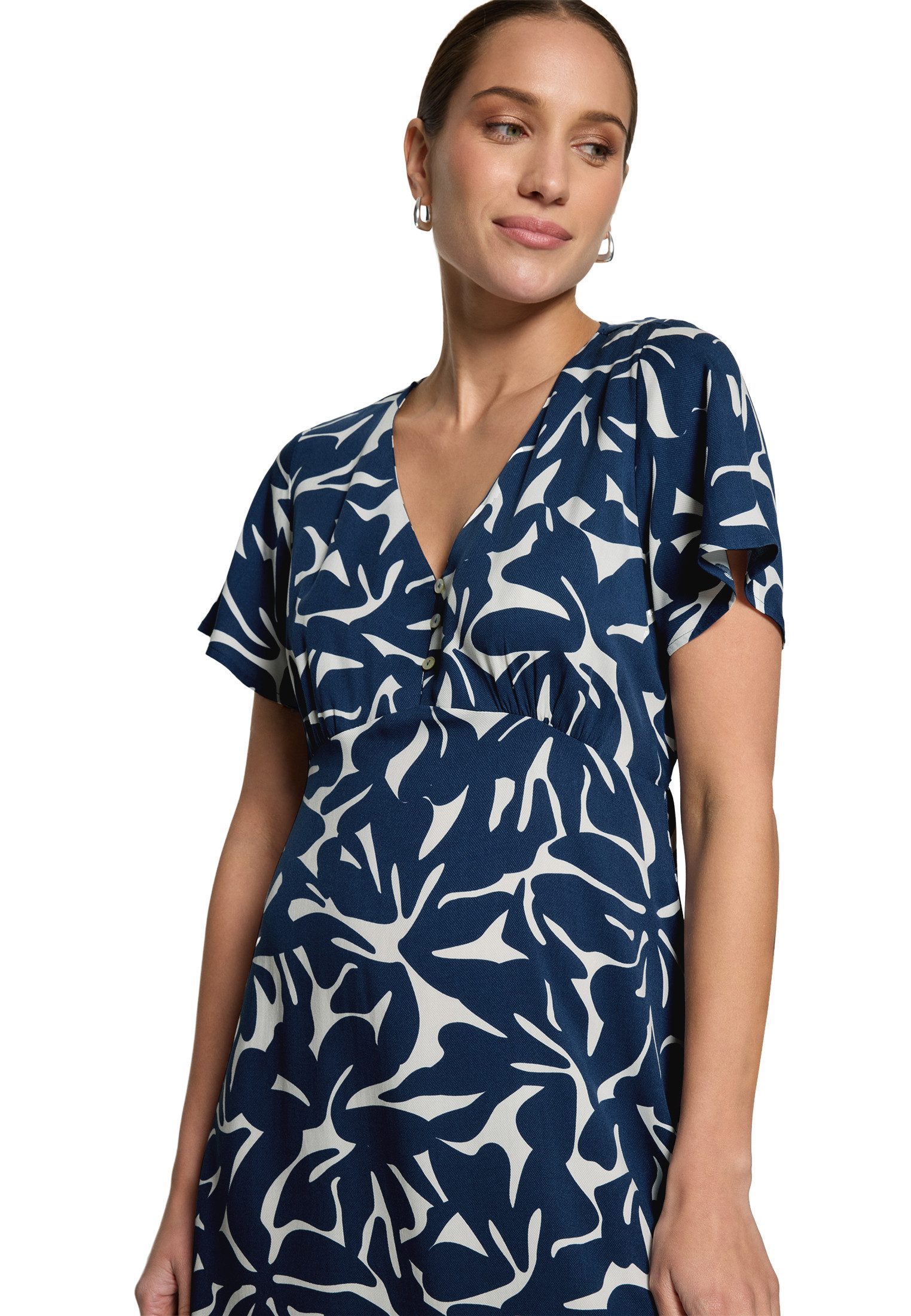 Zero Minikleid Damen mit Print. Material