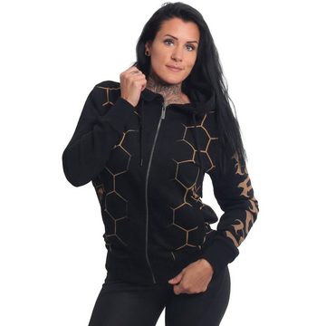 YAKUZA Kapuzensweatjacke Honeycomb