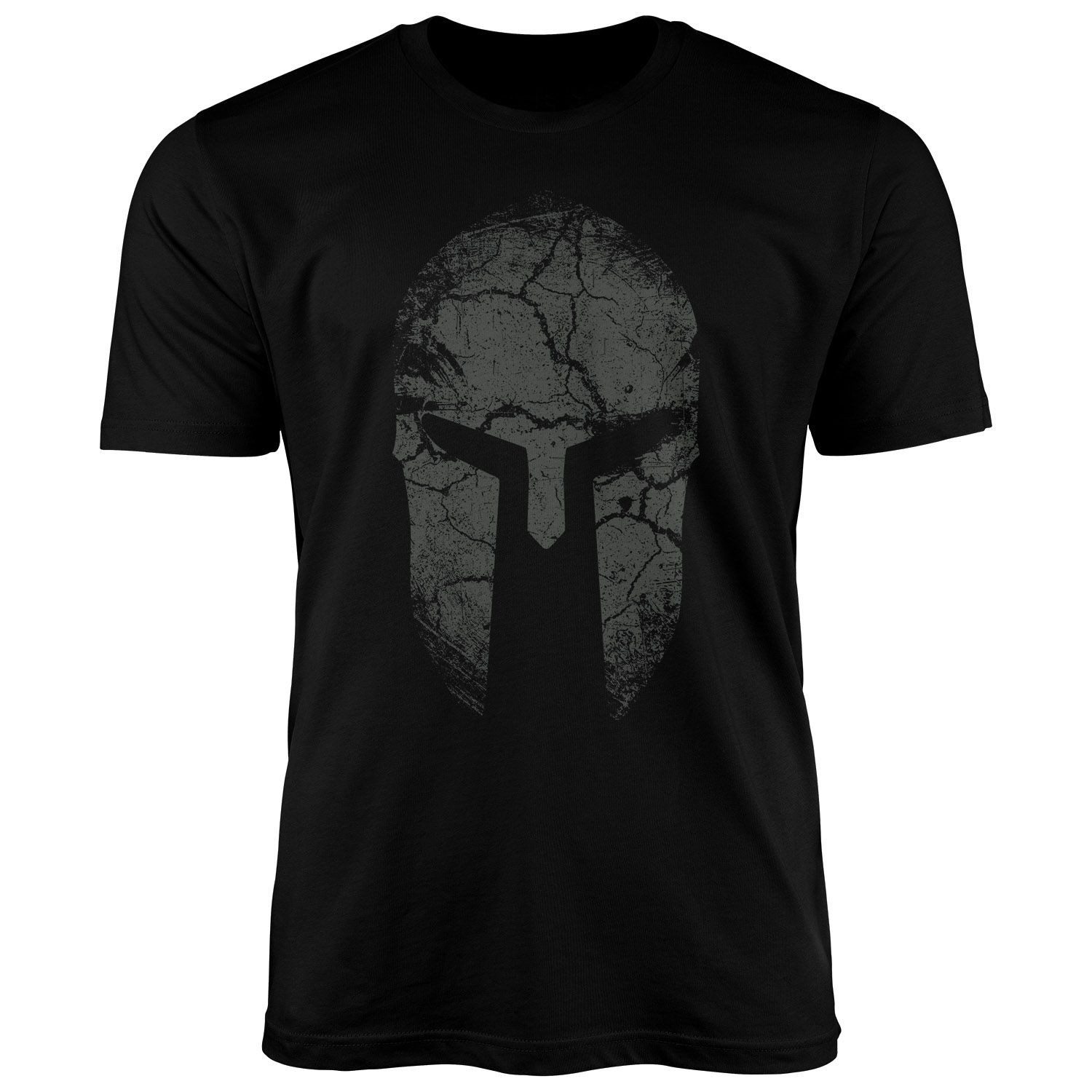 Neverless Print-Shirt Herren T-Shirt Aufdruck Sparta Helm Spartan Warrior F günstig online kaufen