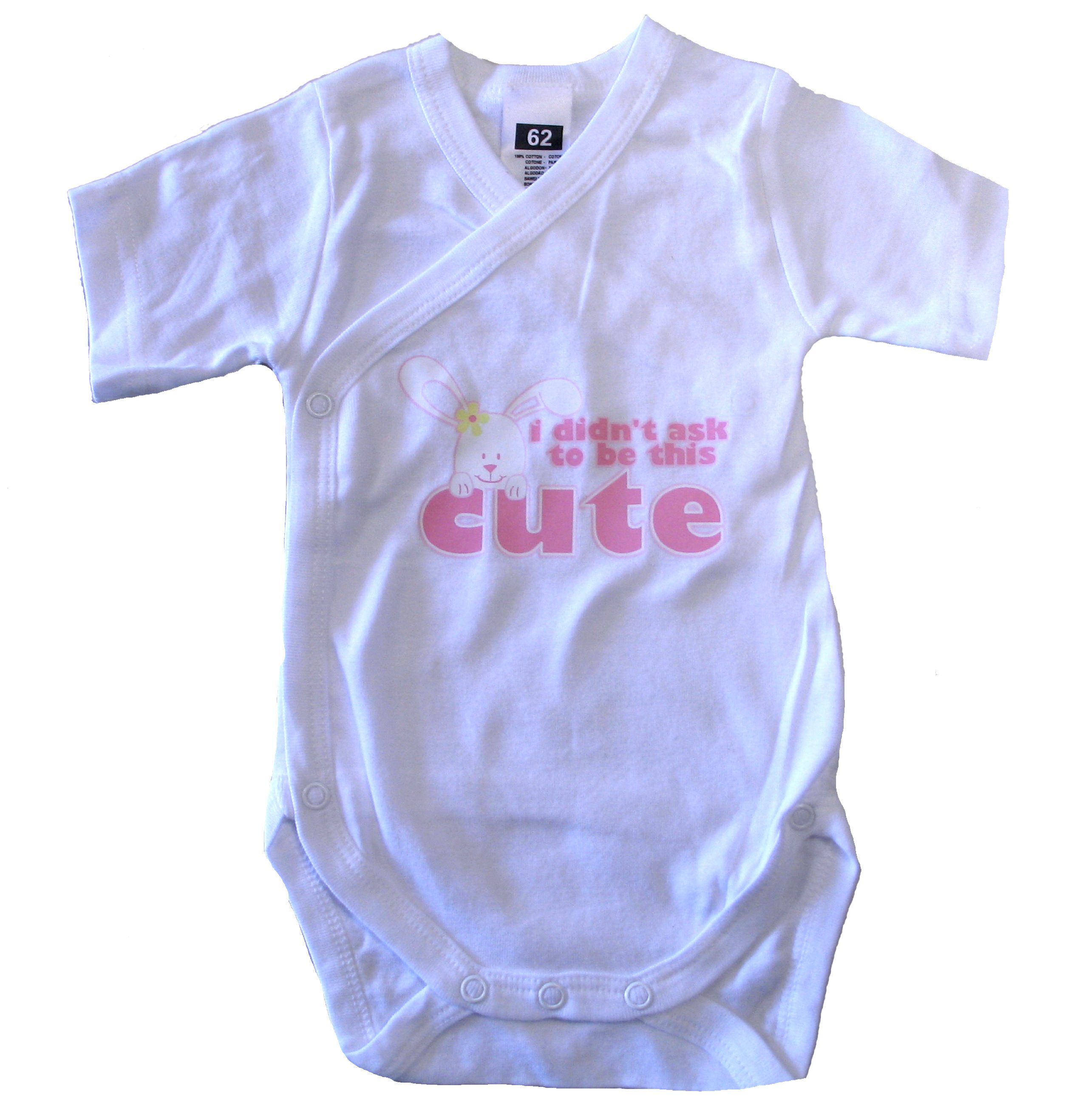Kurzarmbody 5 Stück Body Baby Body süsse Babybody Hund Gr. 50 56 62 100% Baumwolle