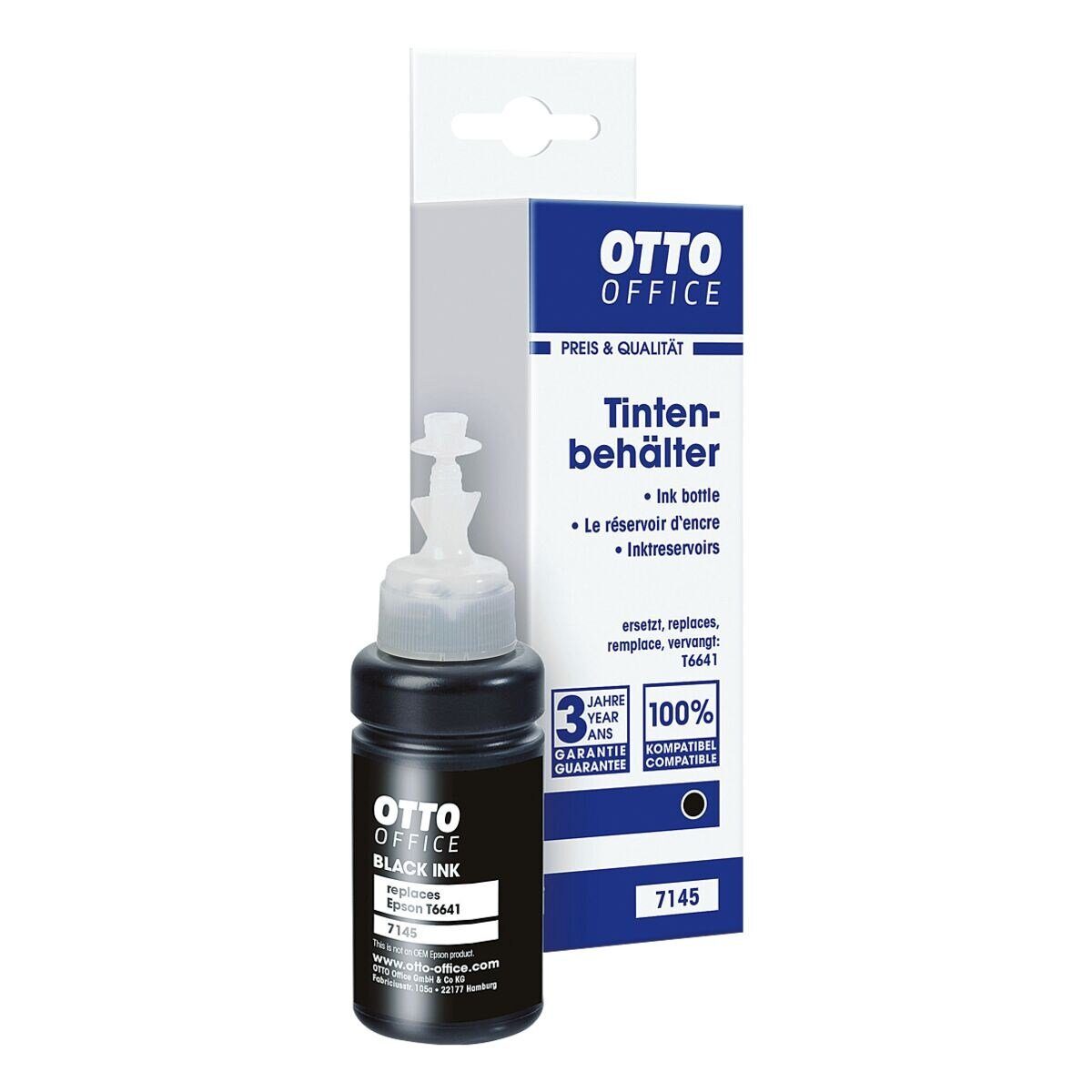 Otto Office  Office T6641 Tintenpatrone (ersetzt Epson »T6641«, schwarz)