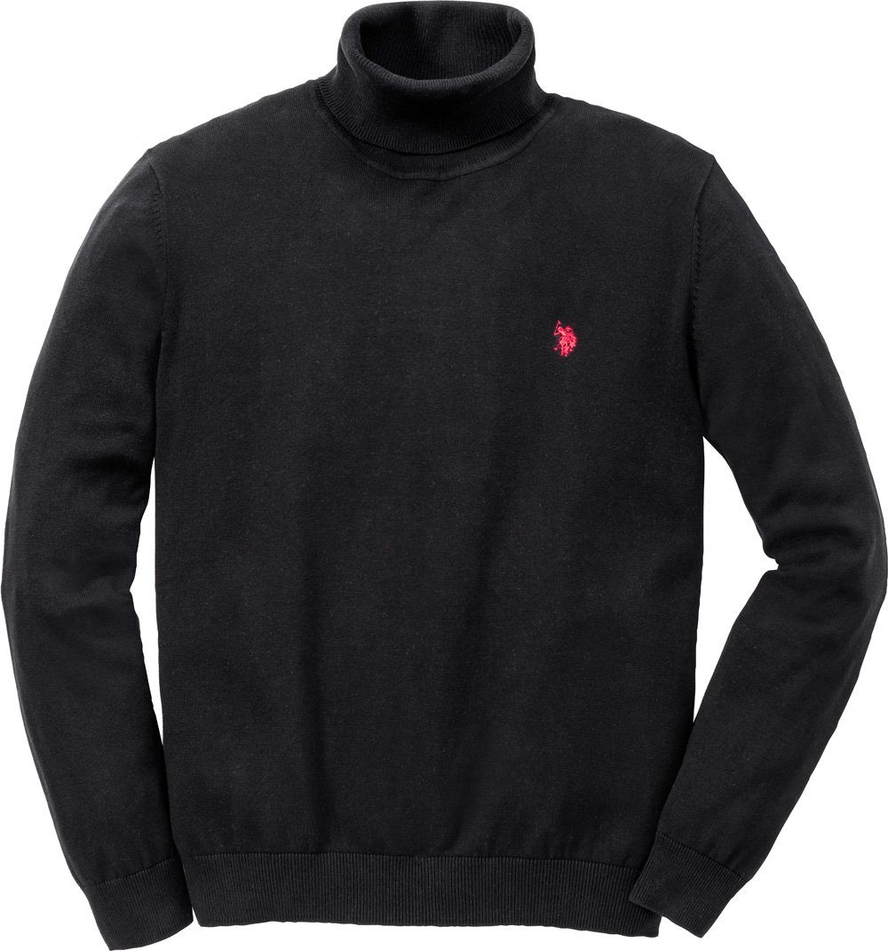 U.S. Polo Assn. Rollkragenpullover höchster Tragekomfort dank 100 % Baumwolle – Bild 4 von 5
