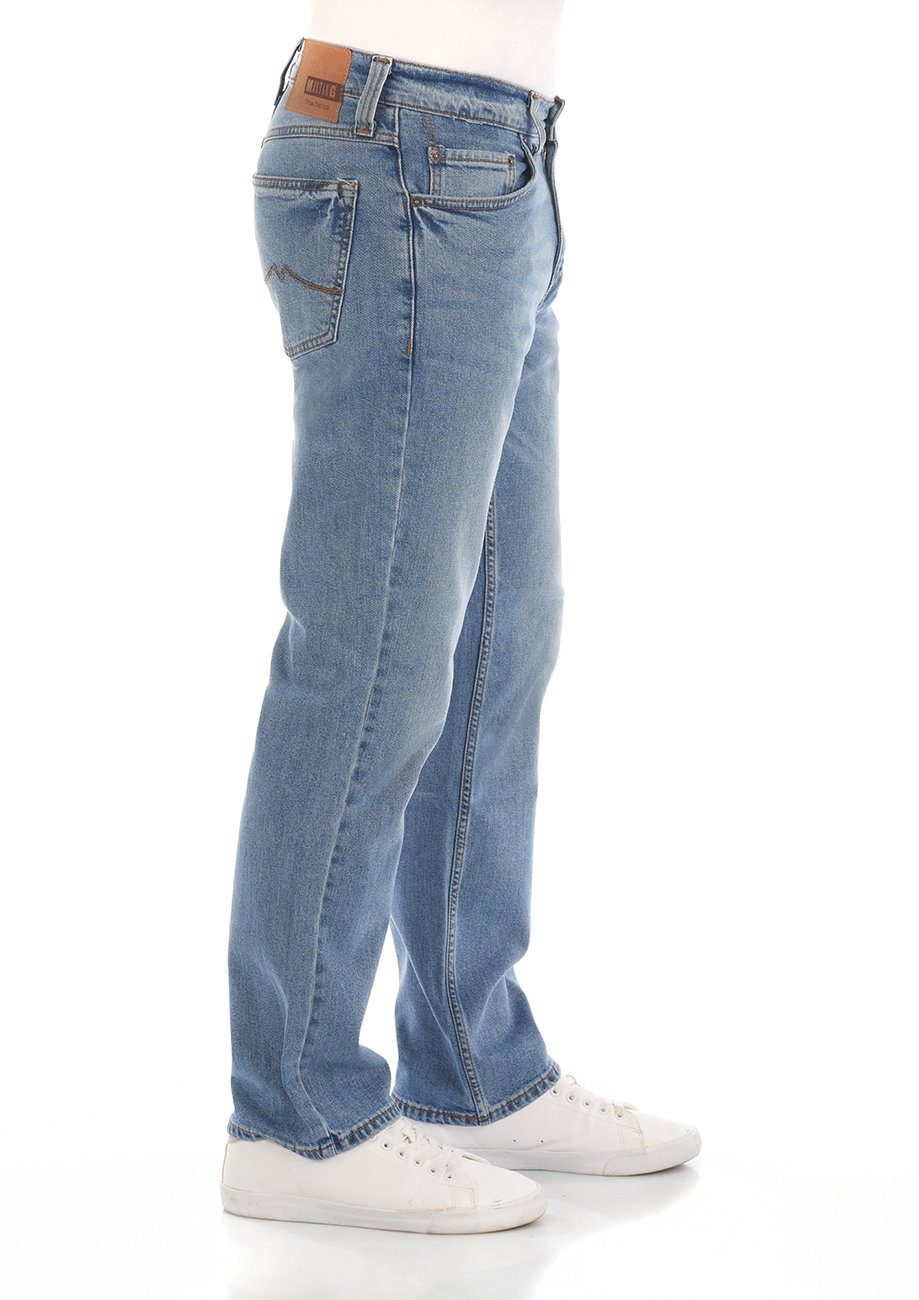Hose Herren Denim Jeanshose Straight-Jeans Big BLUE Stretch Sur mit DENIM MUSTANG Regular Fit (5000-202)