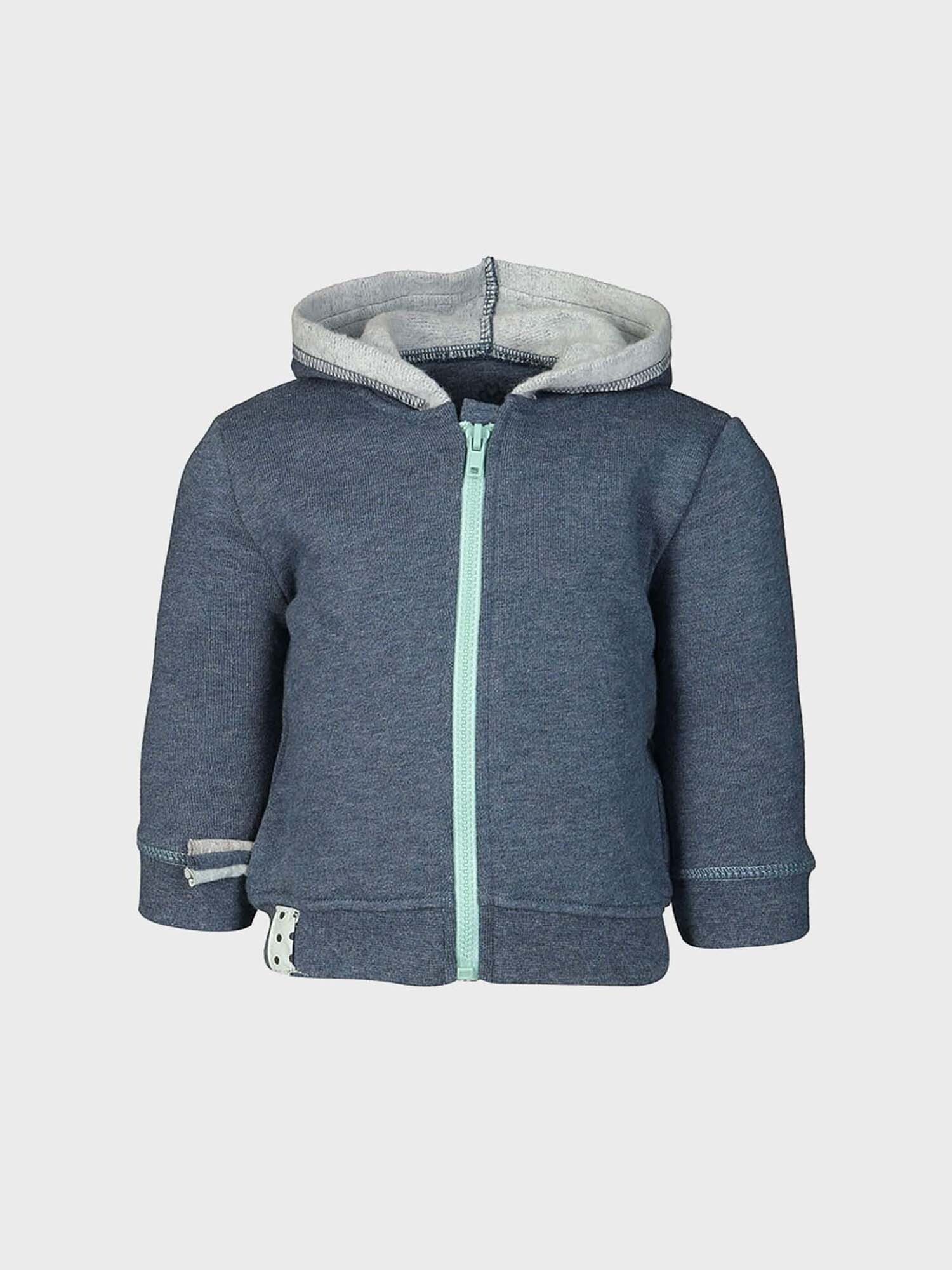Kapuzenfleecejacke Baby Kapuzen-Sweatjacke aus Bio-Baumwolle