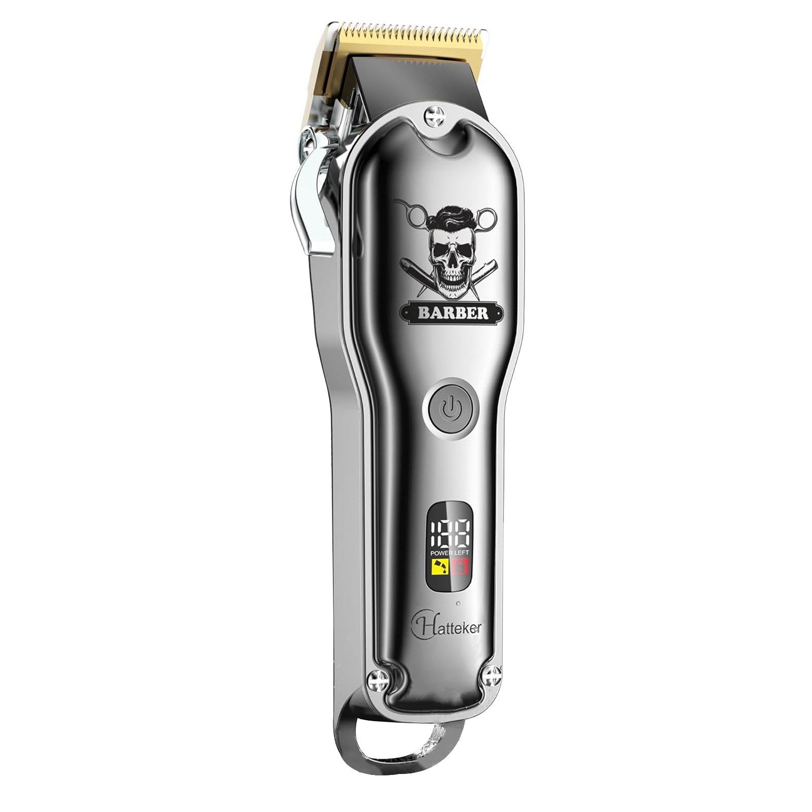 MODFU Триммеры Haarschneidemaschine Barttrimmer Haartrimmer Триммер для бороды Триммеры, profi Barber Бритвы Herren Elektrisch Herrenhaarschneider LCD Akku, Haarschneideset Wasserdichter waschbar für Barthaar Kopfhaar Friseure