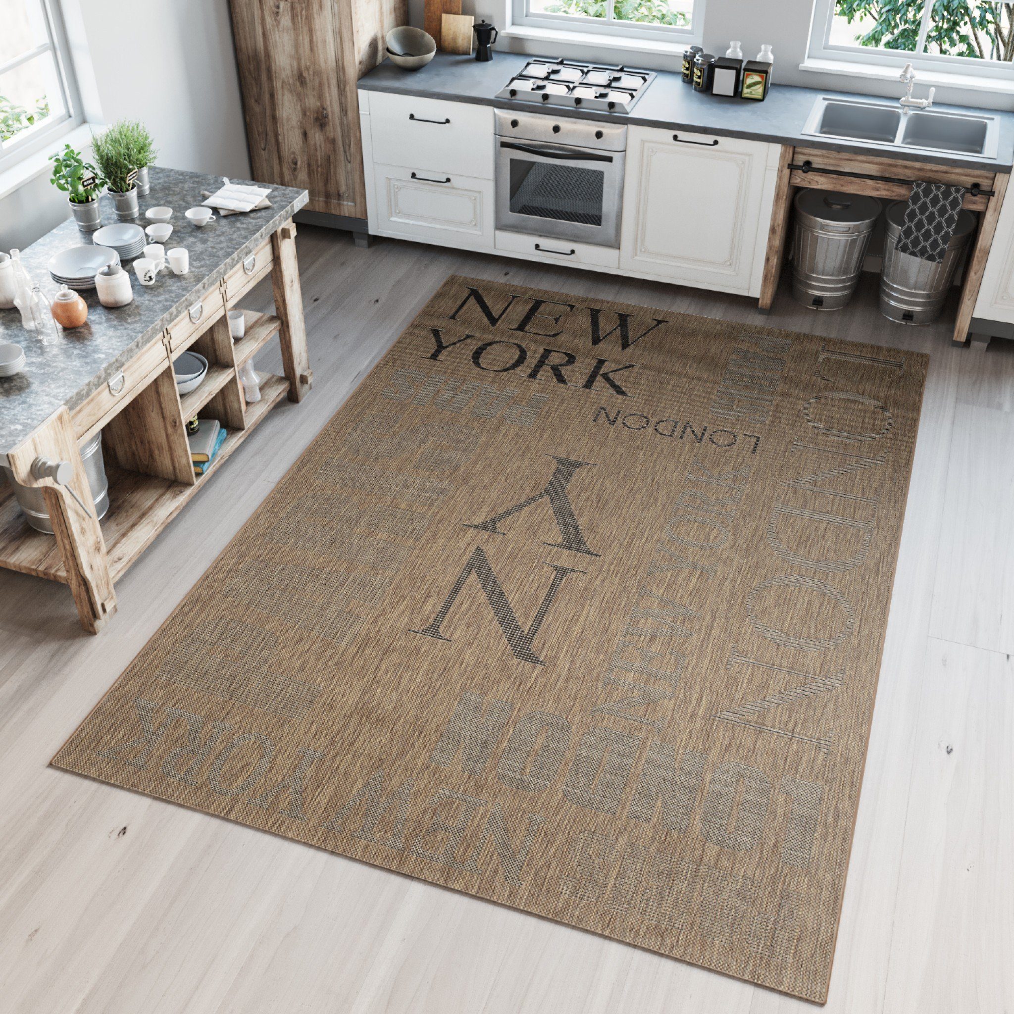 Tapiso Sisalteppich FLOORLUX, rechteckig, Höhe: 6 günstig online kaufen