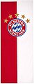 FC Bayern Fahne »FC Bayern München Bannerfahne mit 5 Sterne Logo, 120x300 cm«, Bild 1