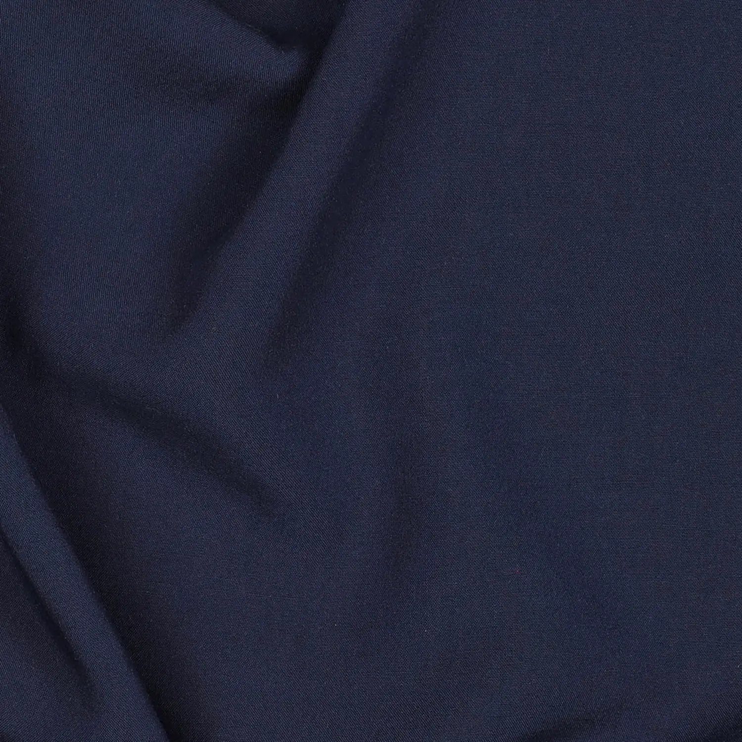 Stofferia Stoff Viskose Stoff Uni Marineblau, Meterware