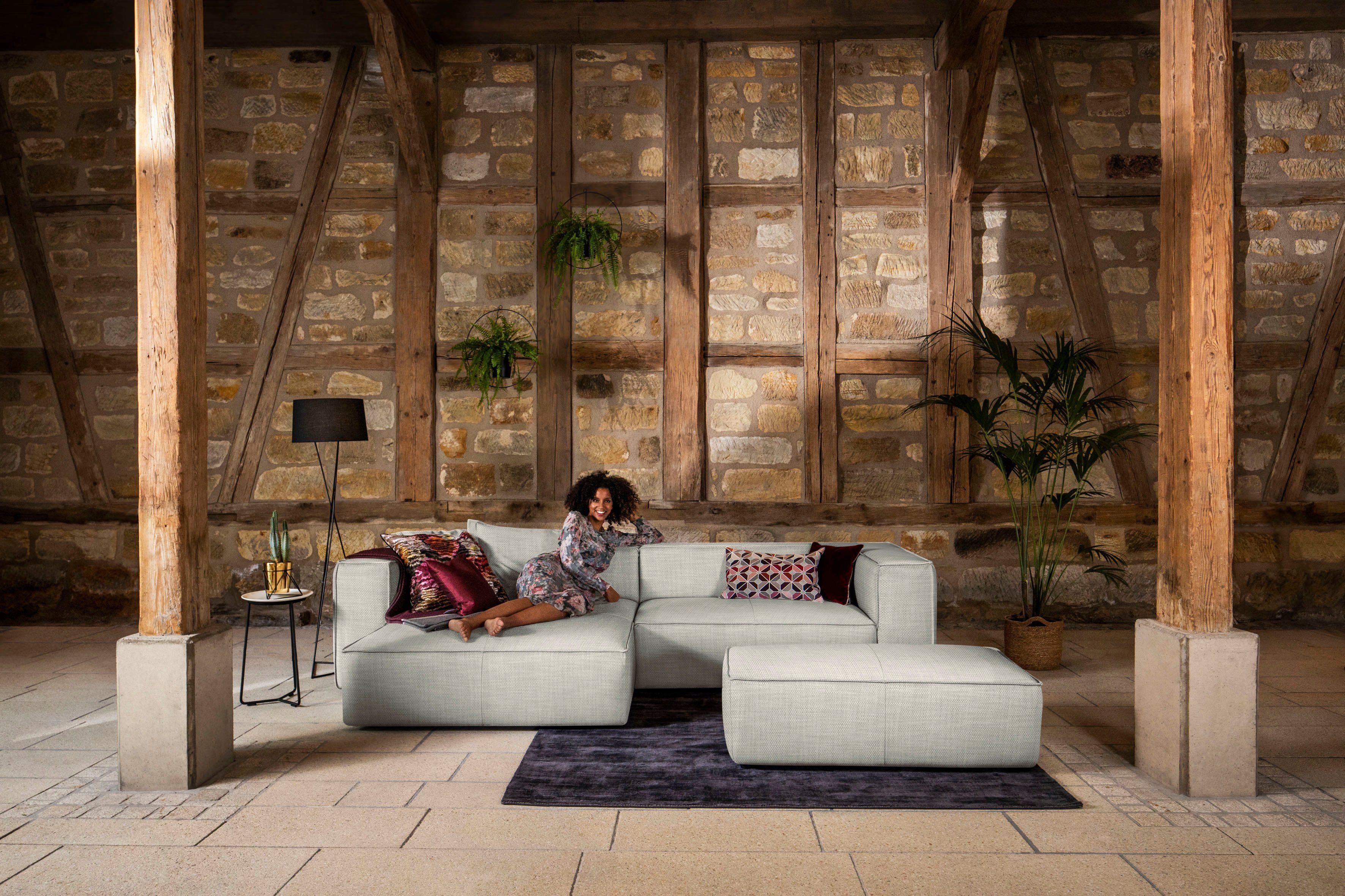 W.SCHILLIG Ecksofa around-the-block, modern und elegant, günstig online kaufen
